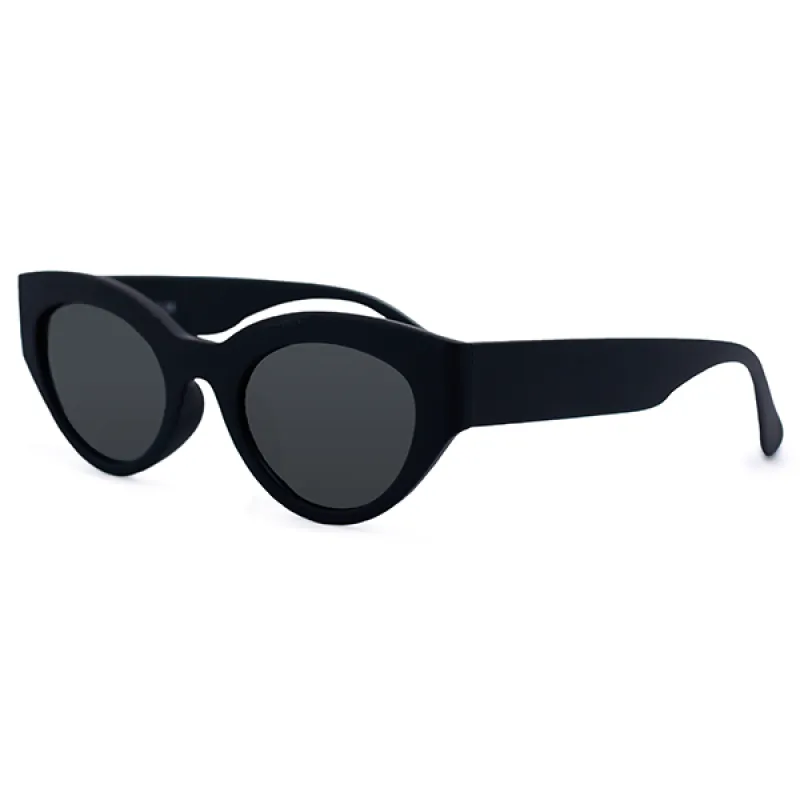 TopFoxx Sustainable Elizabeth - Women's Black Sunglasses sold by Zulily