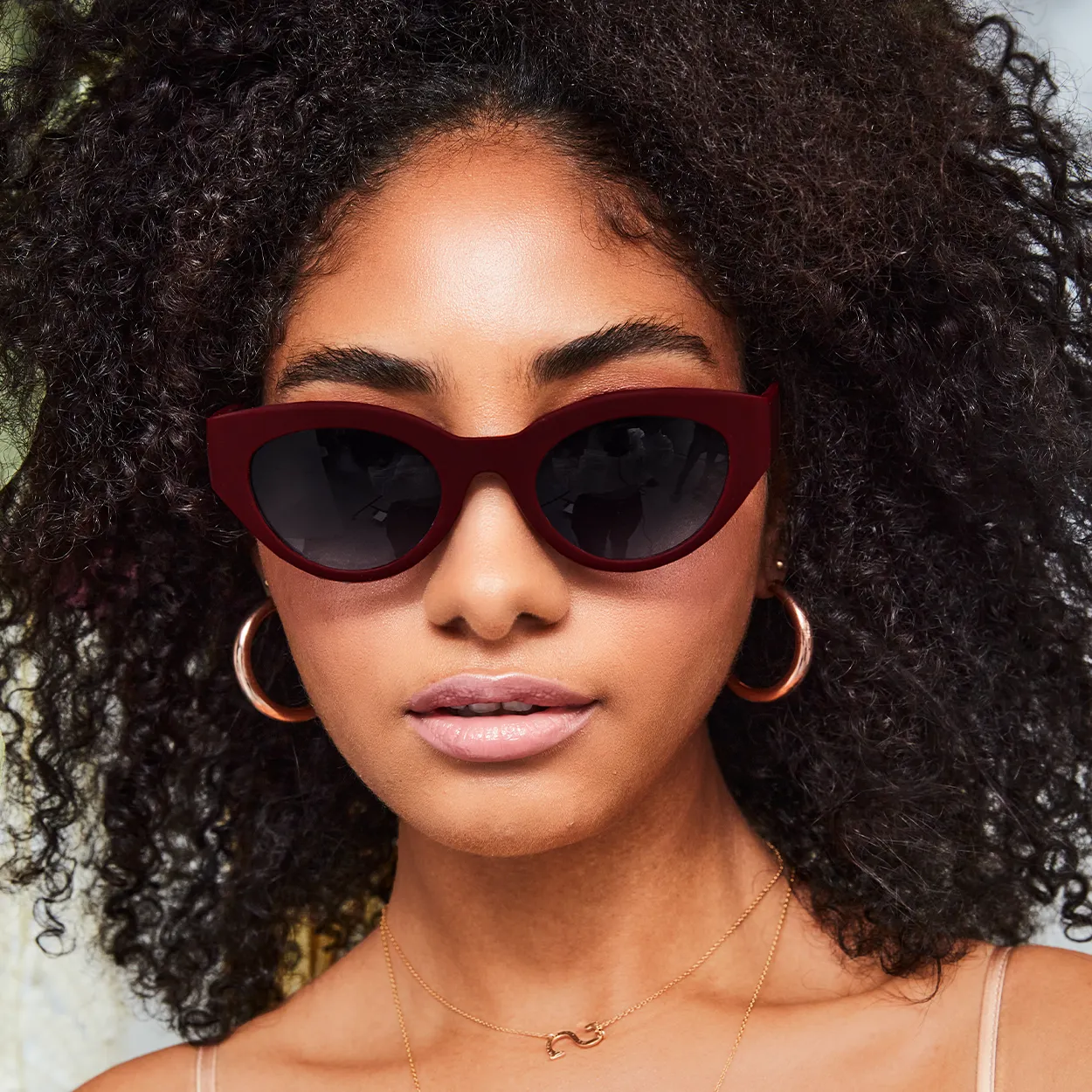 TopFoxx Sustainable Elizabeth - Ruby Women's Sunglasses sold by Zulily product image thumbnail 3