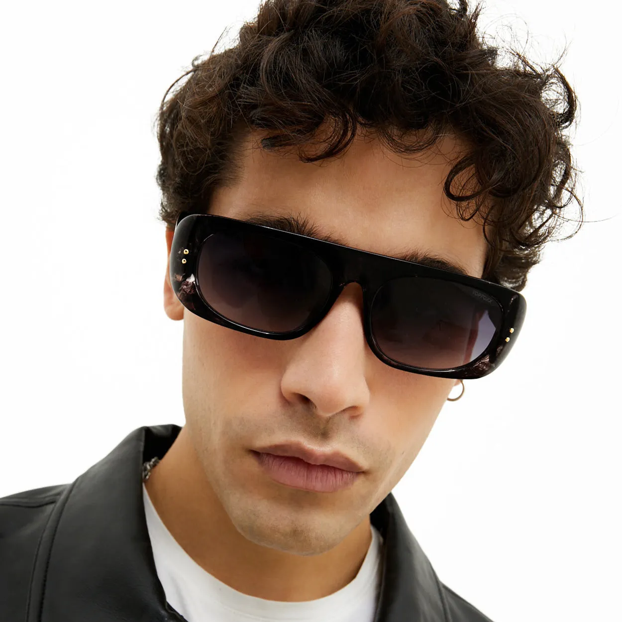 TopFoxx Claim It - Black Tortoise Unisex Sunglasses sold by Zulily product image thumbnail 3