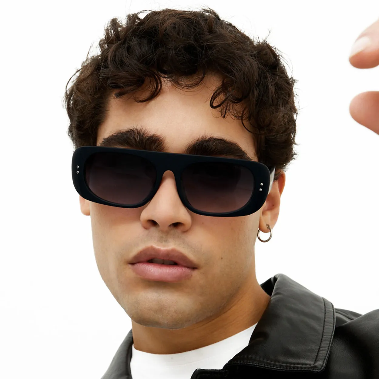 TopFoxx Claim It - Black Unisex Sunglasses sold by Zulily product image thumbnail 3