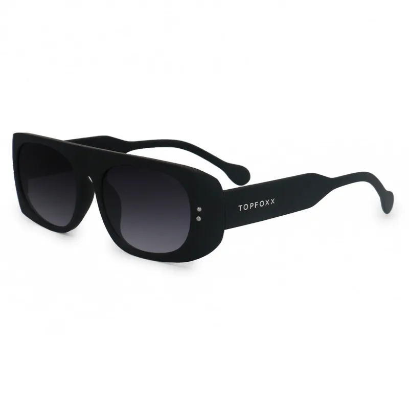 TopFoxx Claim It - Black Unisex Sunglasses sold by Zulily