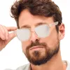 TopFoxx Rise Up - Revo® Mirrored Silver Unisex Sunglasses sold by Zulily