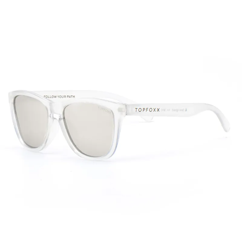 TopFoxx Rise Up - Revo® Mirrored Silver Unisex Sunglasses sold by Zulily