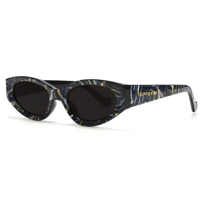TopFoxx Kat x Money Moves - Dark Blue Women's Sunglasses sold by Zulily
