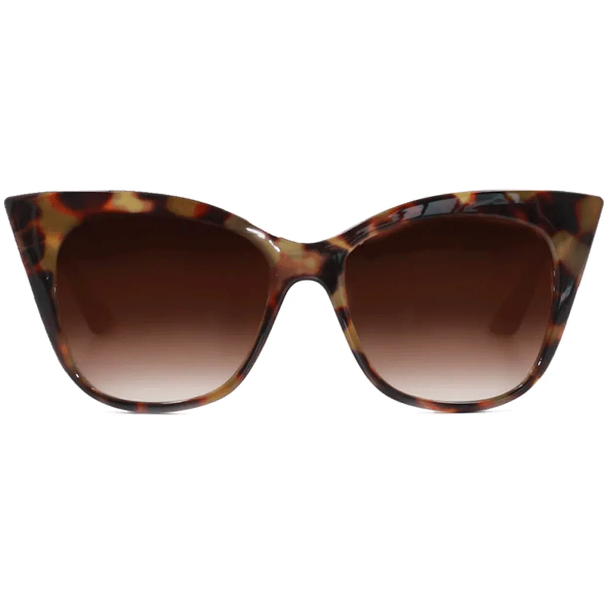 TopFoxx Sustainable Venice - Tortoise Shell Women's Sunglasses sold by Zulily product image thumbnail 2