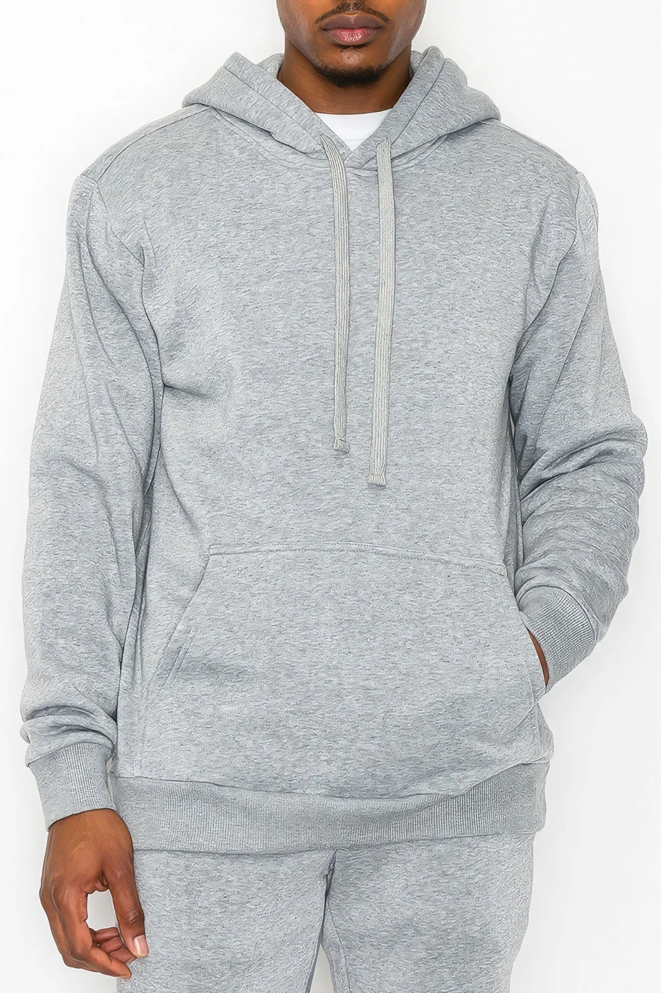 Men's Fleece Pullover - Grey sold by Zulily
