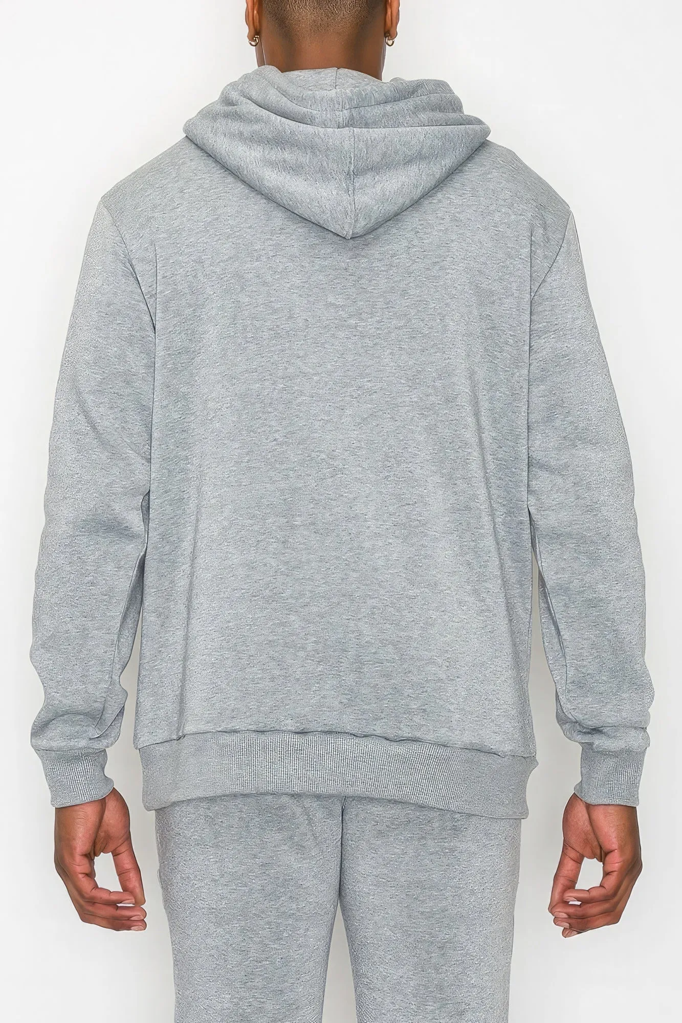 Men's Fleece Pullover - Grey sold by Zulily product image thumbnail 3
