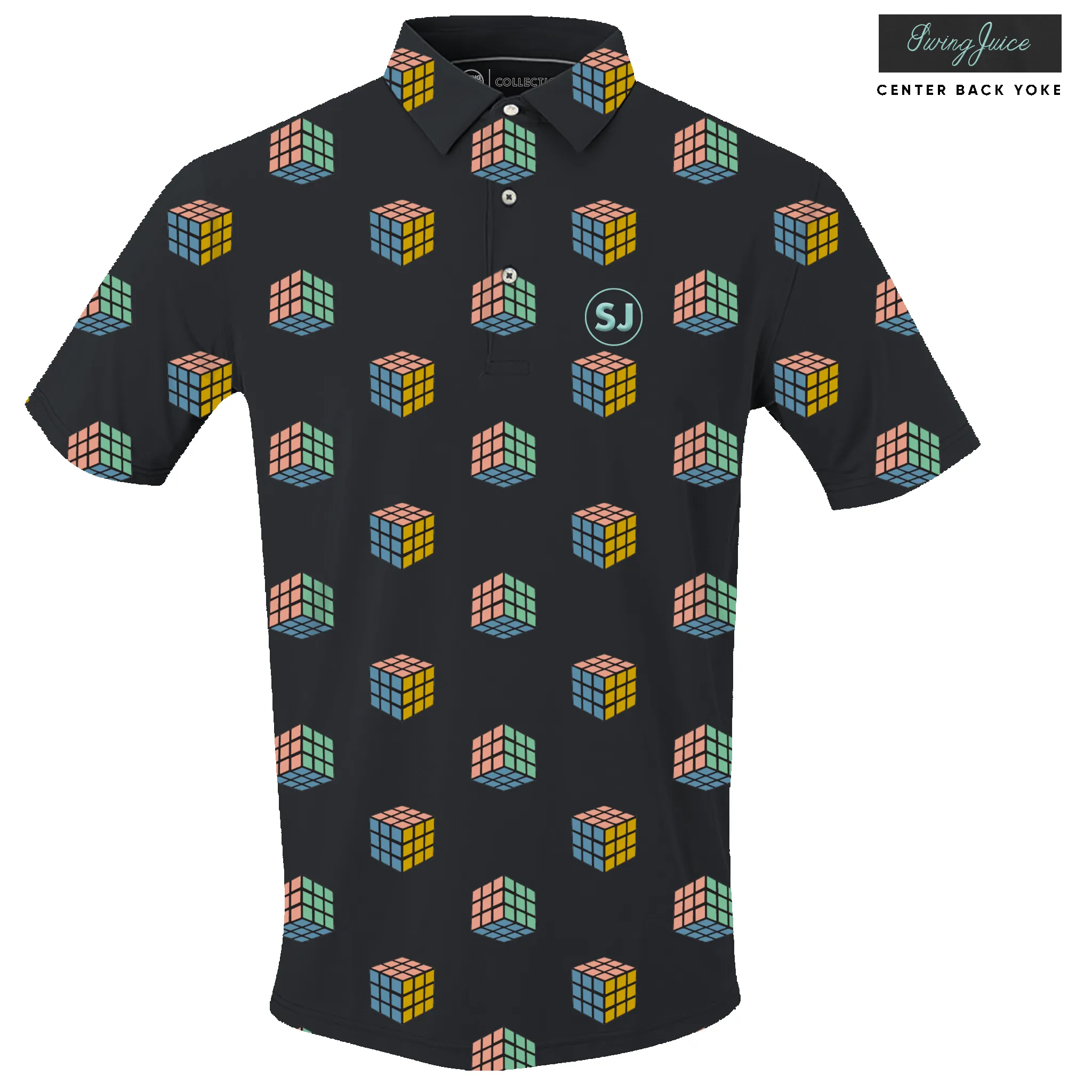 SwingJuice Golf Gamescape Men's Polo sold by Zulily