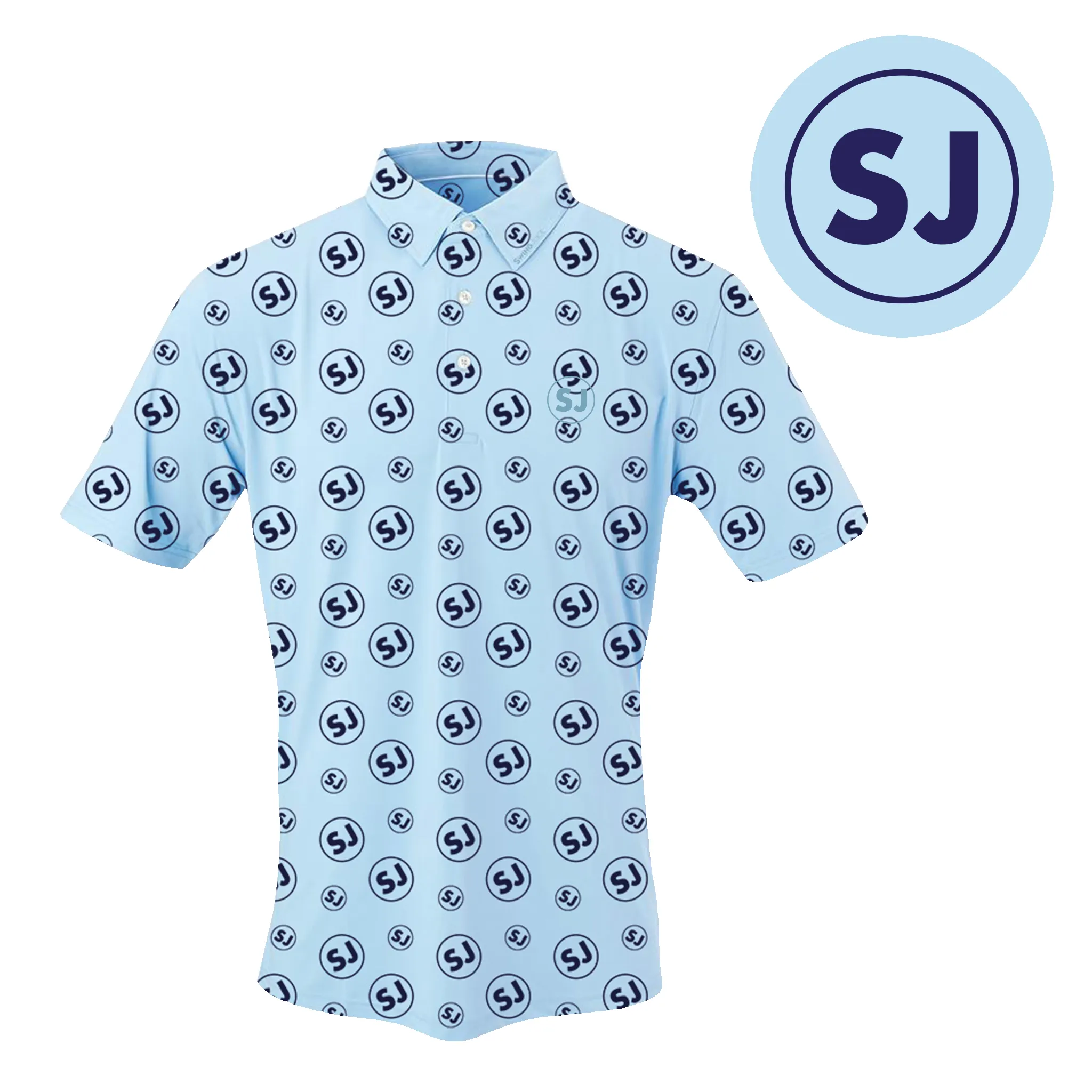 SwingJuice Golf Circle SJ Men's Polo sold by Zulily product image thumbnail 2