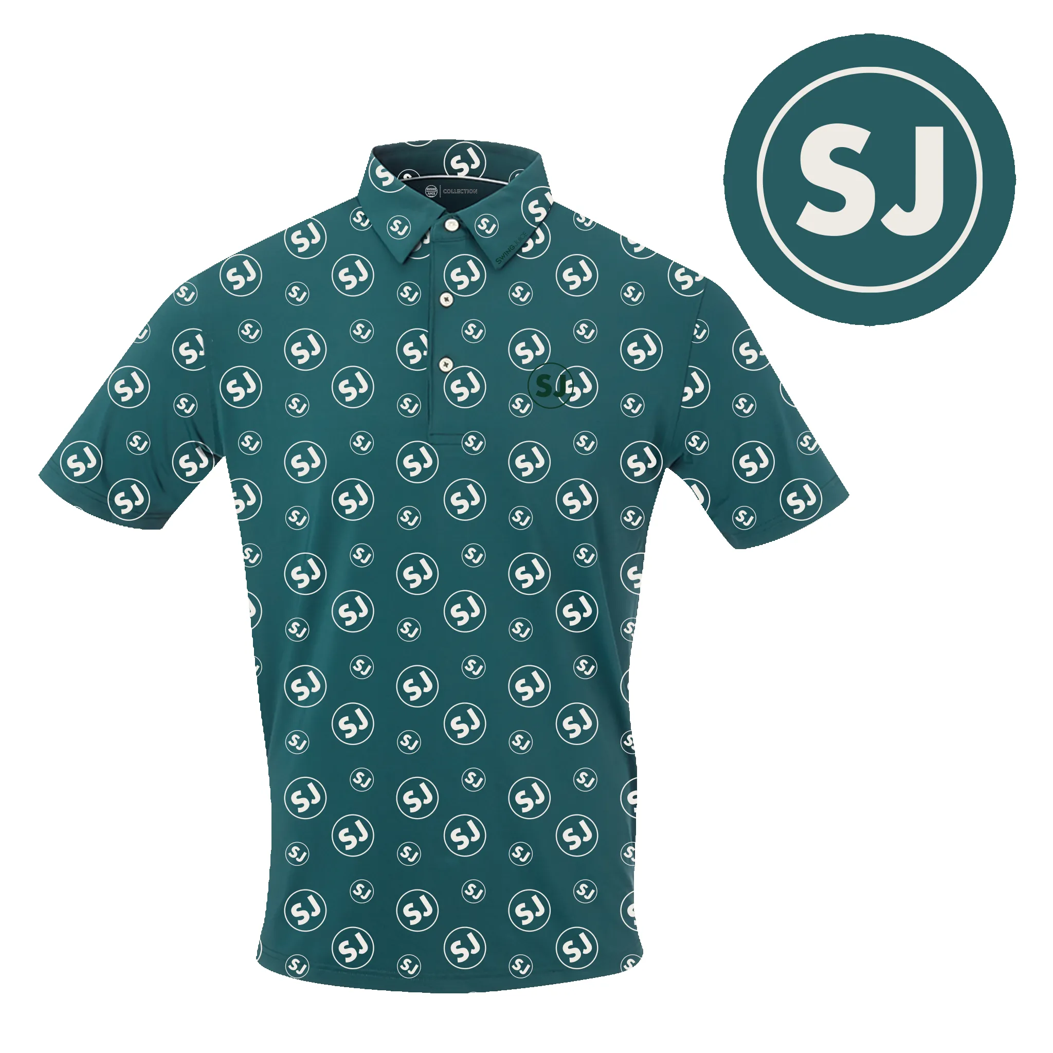 SwingJuice Golf Circle SJ Men's Polo sold by Zulily product image thumbnail 3