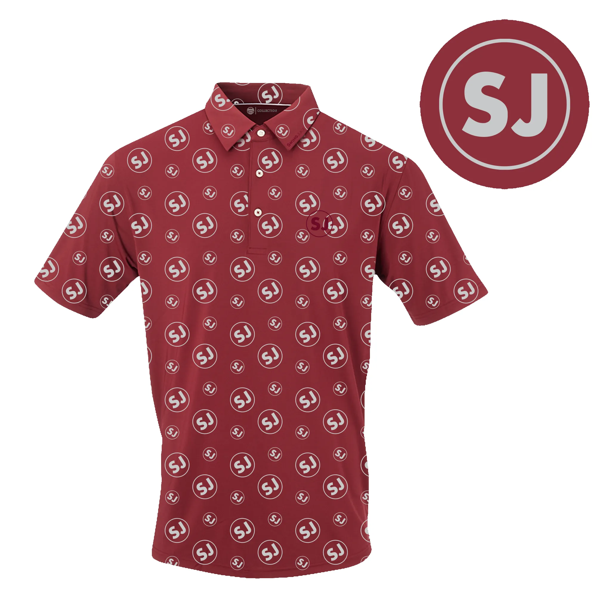 SwingJuice Golf Circle SJ Men's Polo sold by Zulily