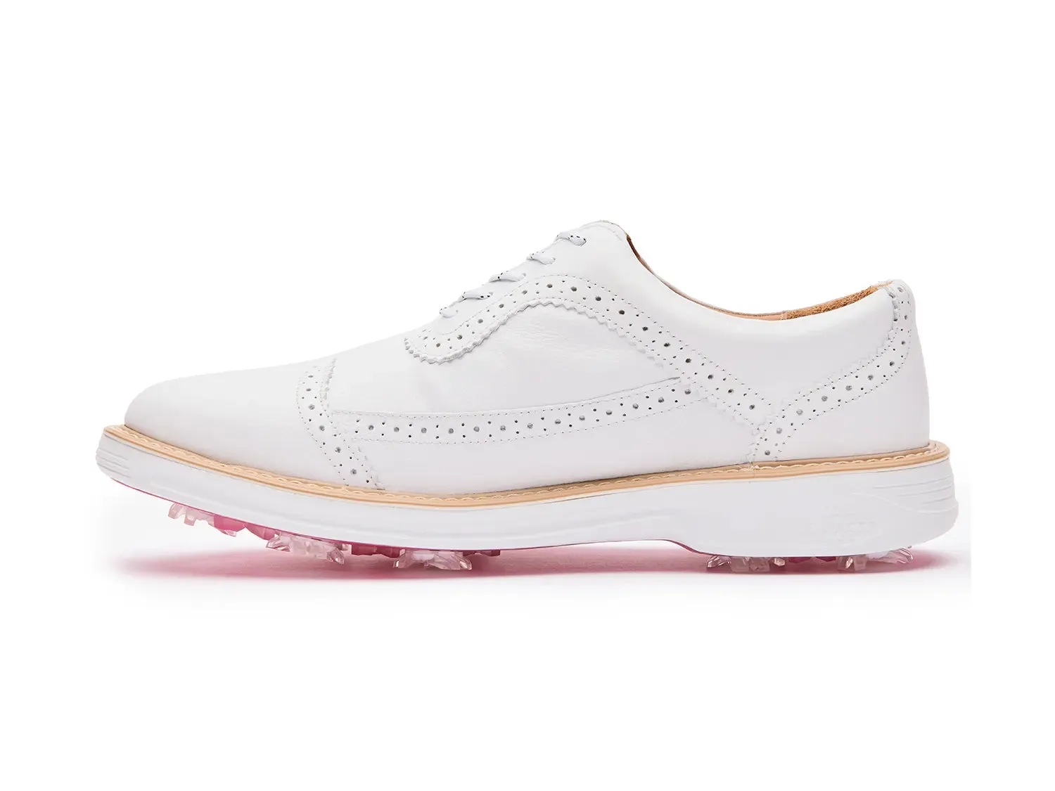 Boxto Golf Men's Legacy Hope Pro Spiked Golf Shoes - White sold by Zulily product image thumbnail 5