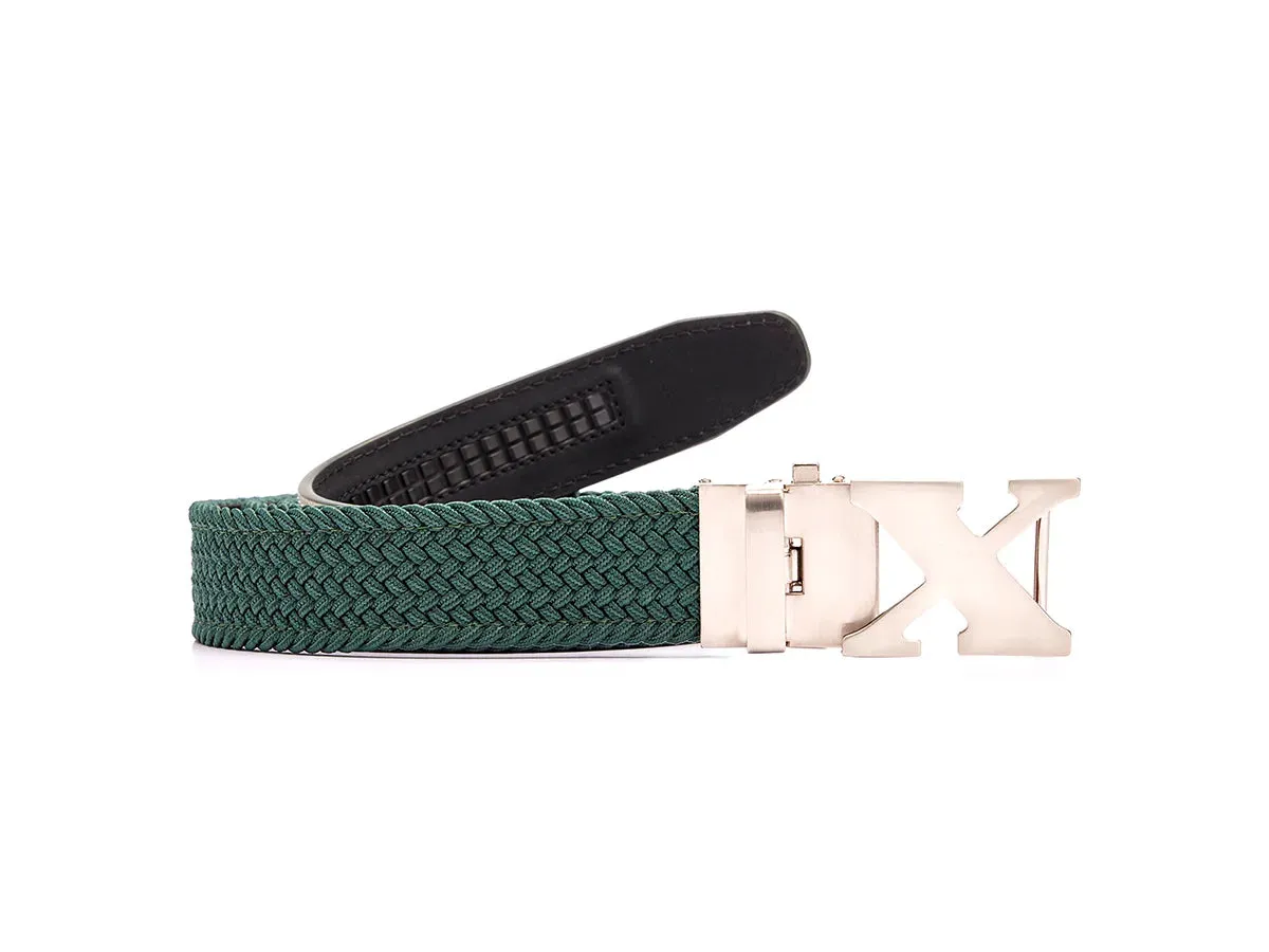 Boxto Golf Men's Woven Golf Belt - Green sold by Zulily