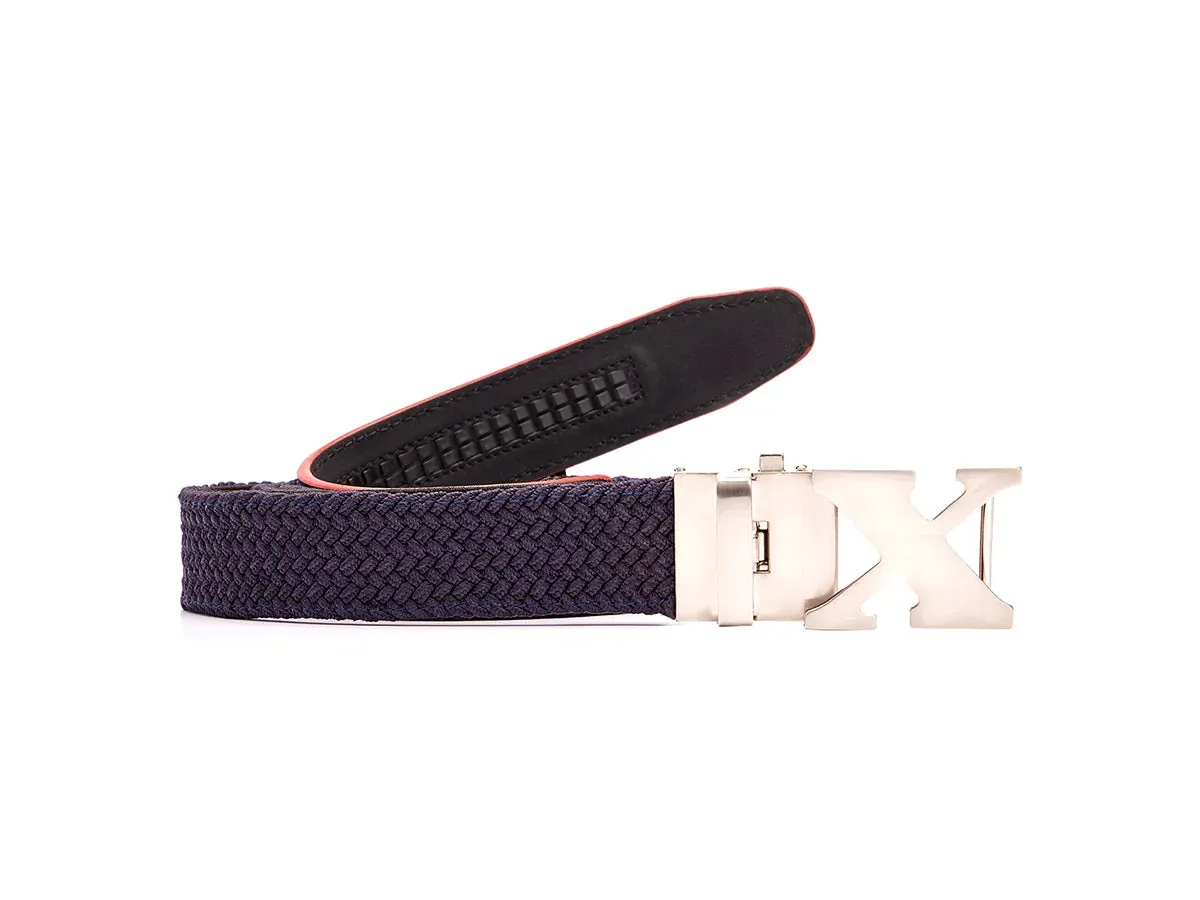 Boxto Golf Men's Woven Golf Belt - Navy Blue sold by Zulily