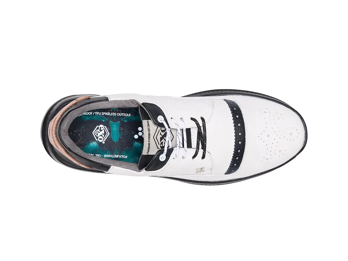 Boxto Golf Men's EXO X2 Spikeless Golf Shoes - White sold by Zulily product image thumbnail 3