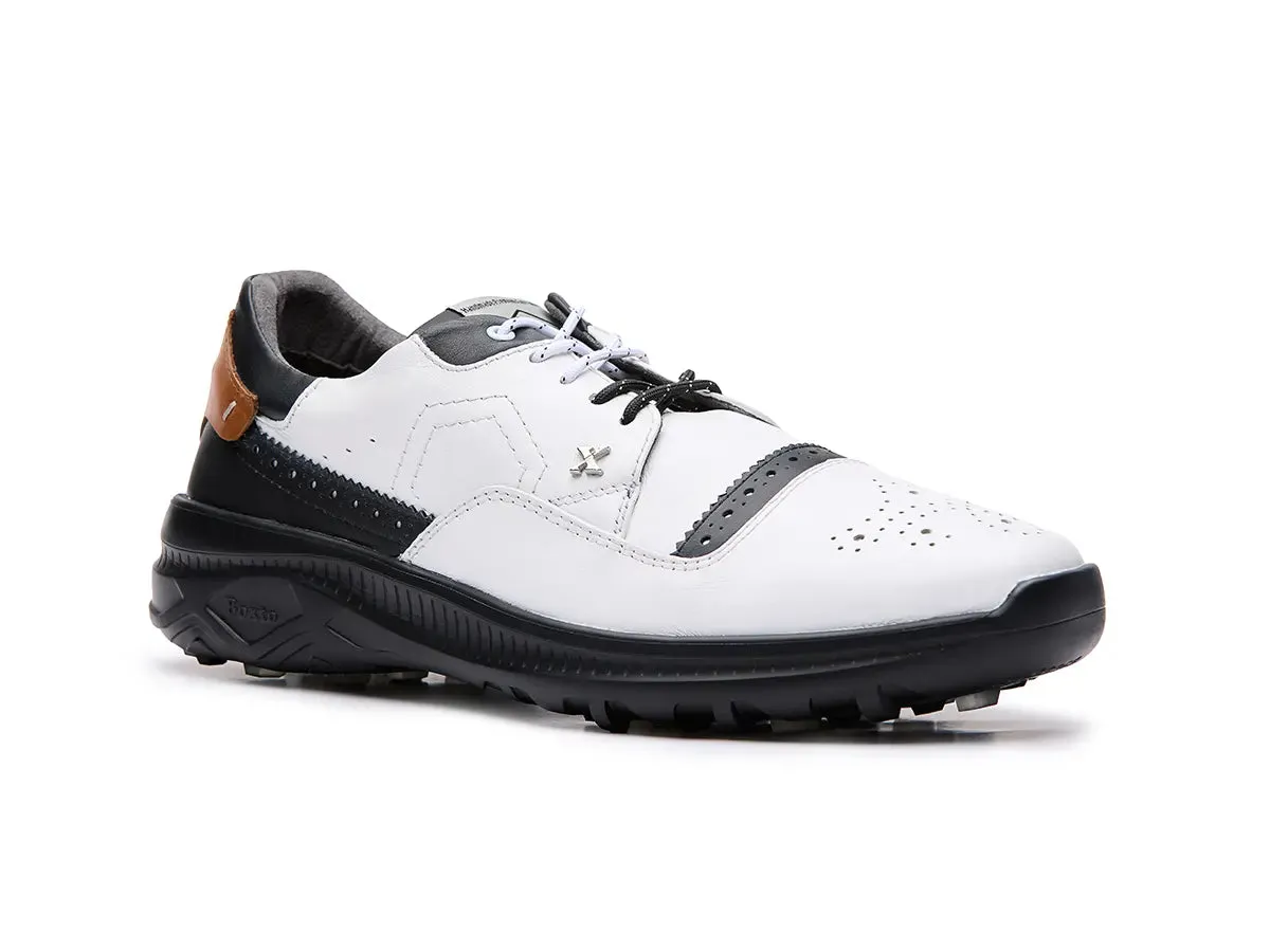 Boxto Golf Men's EXO X2 Spikeless Golf Shoes - White sold by Zulily
