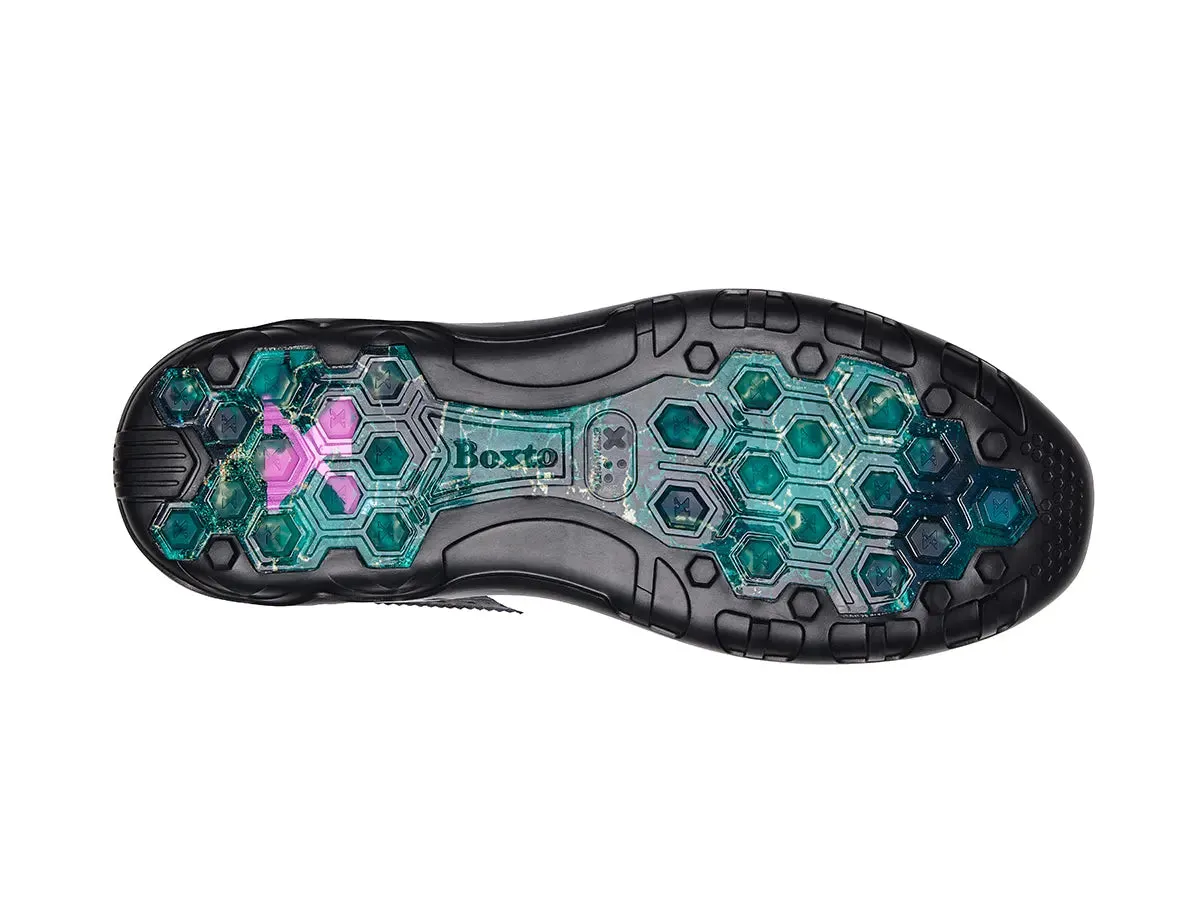Boxto Golf Men's EXO X2 Spikeless Golf Shoes - Grey sold by Zulily product image thumbnail 2