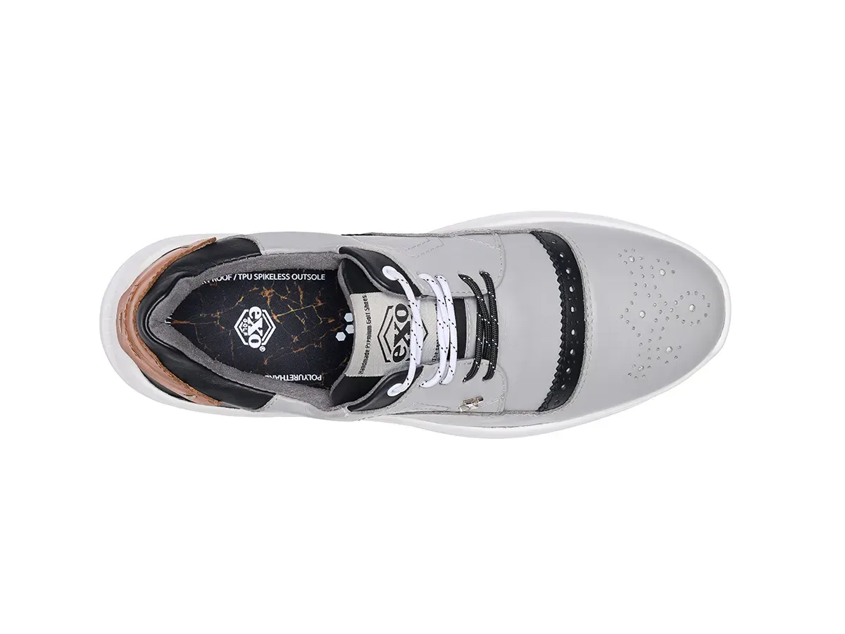Boxto Golf Men's EXO X2 Spikeless Golf Shoes - Grey sold by Zulily product image thumbnail 3