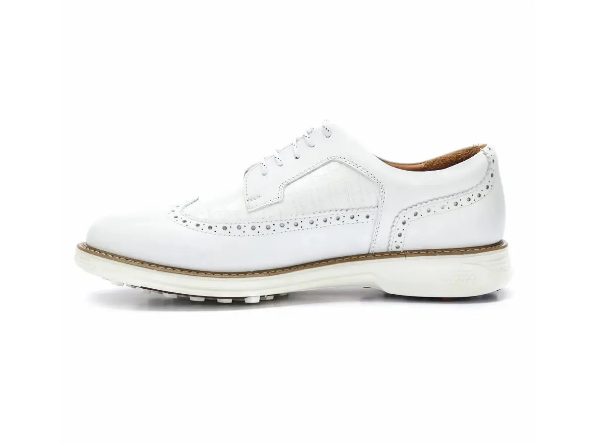 Boxto Golf Men's Legacy Freedom Spikeless Golf Shoes - White sold by Zulily product image thumbnail 4