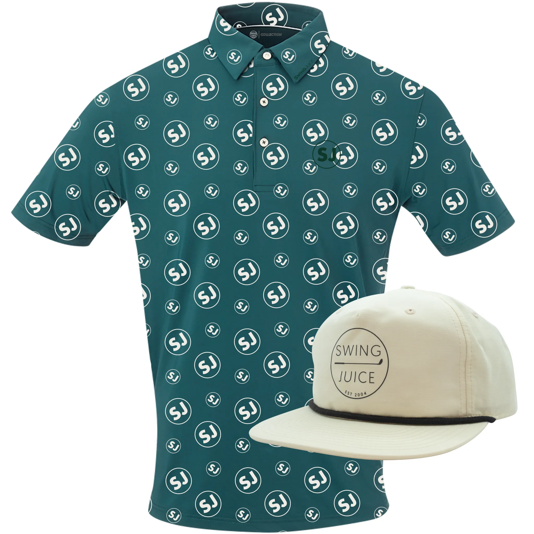 SwingJuice Men's Polo & Rope Hat Bundle sold by Zulily