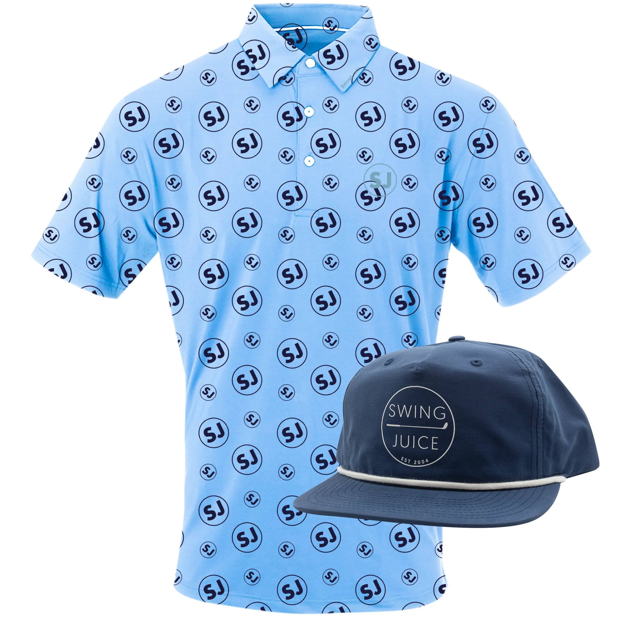 SwingJuice Men's Polo & Rope Hat Bundle sold by Zulily