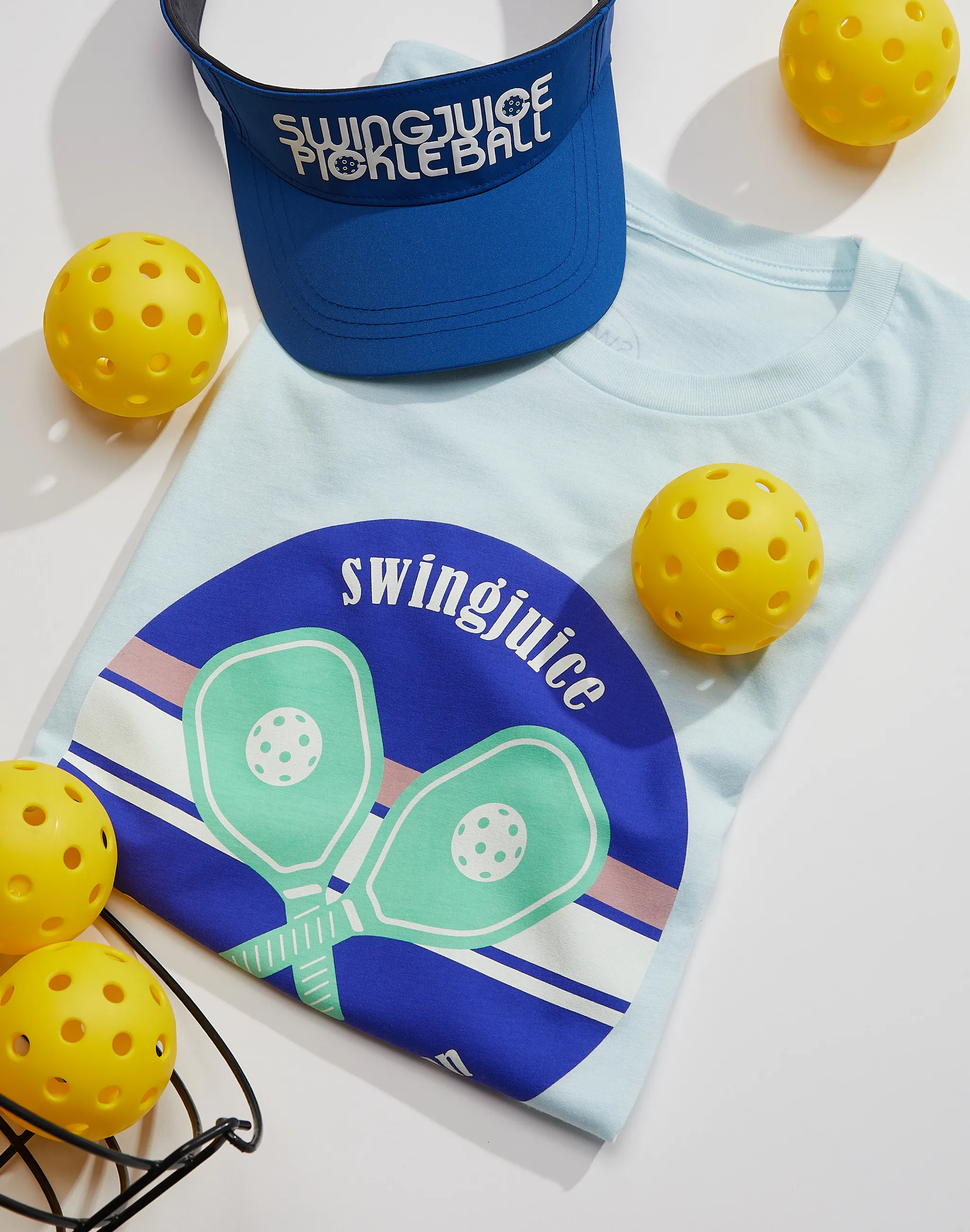 SwingJuice Pickleball Get Your Paddle On Unisex T-Shirt sold by Zulily product image thumbnail 4