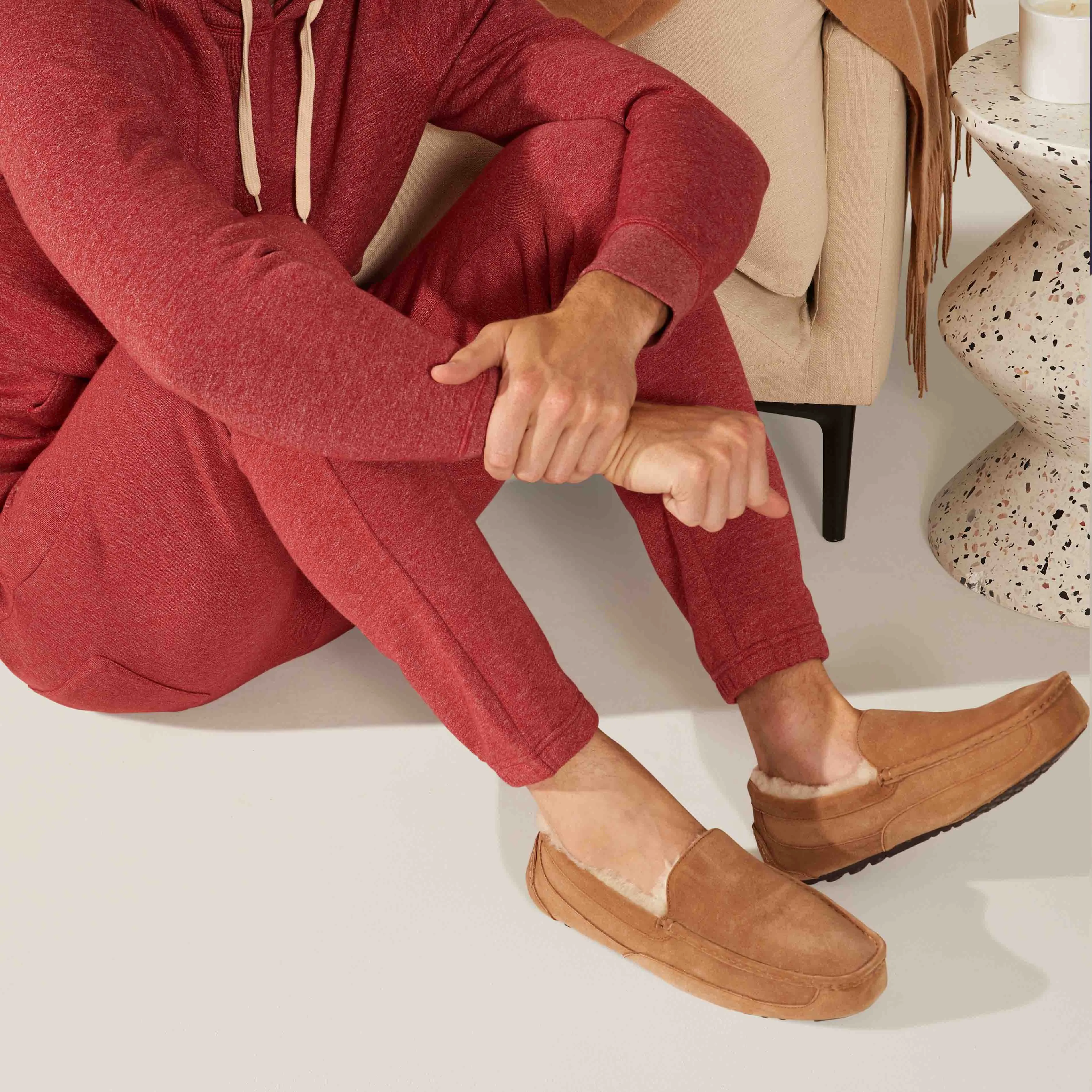 Australian Shearling Tread Men's Moccasin sold by Zulily product image thumbnail 2