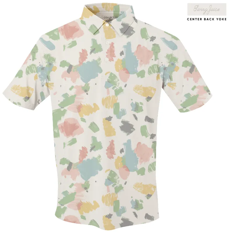 SwingJuice Golf Masterpiece Men's Polo sold by Zulily