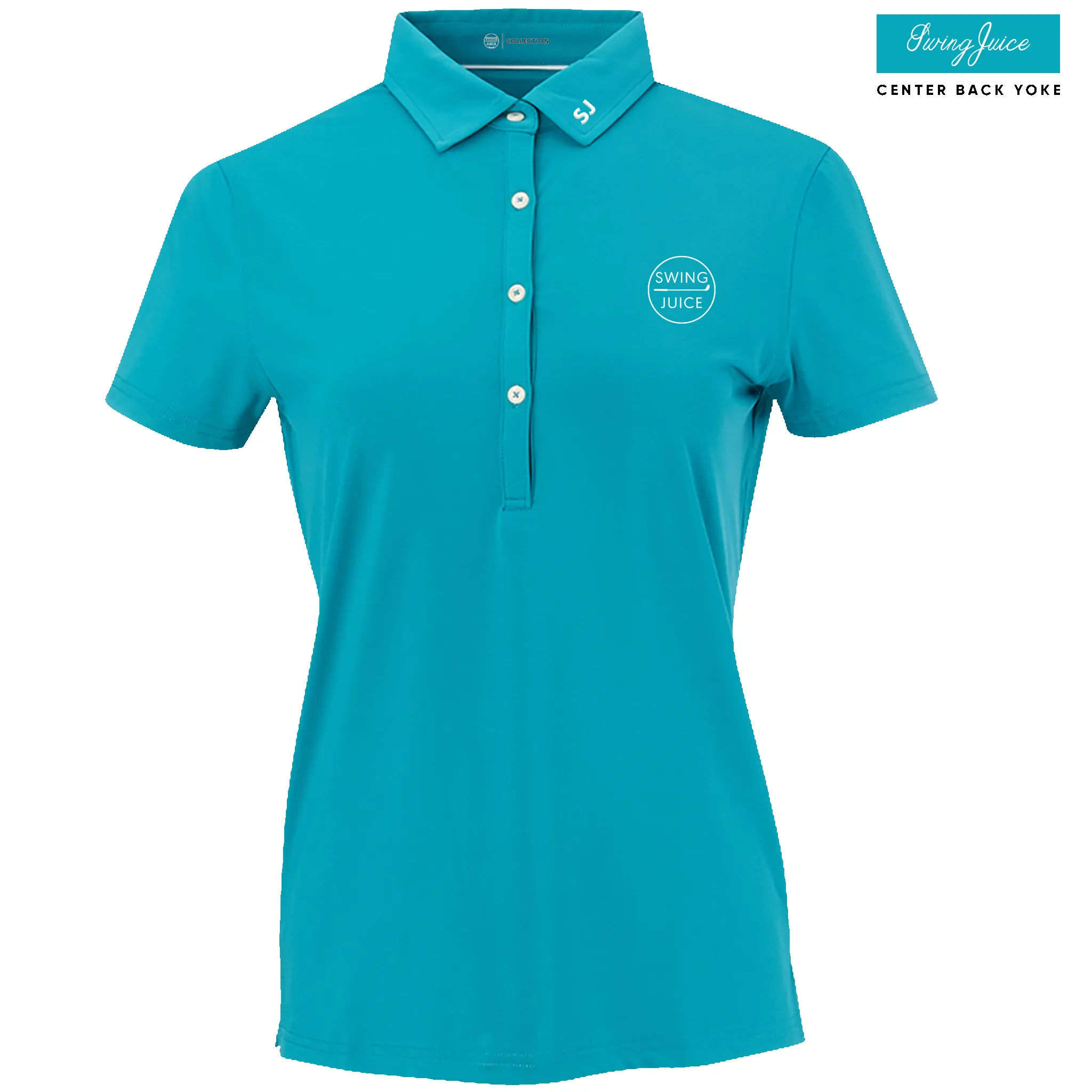 SwingJuice Golf Retro Women's Polo sold by Zulily product image thumbnail 3