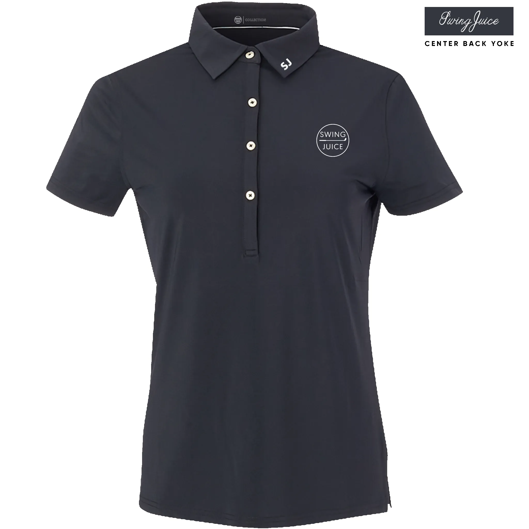 SwingJuice Golf Retro Women's Polo sold by Zulily product image thumbnail 4