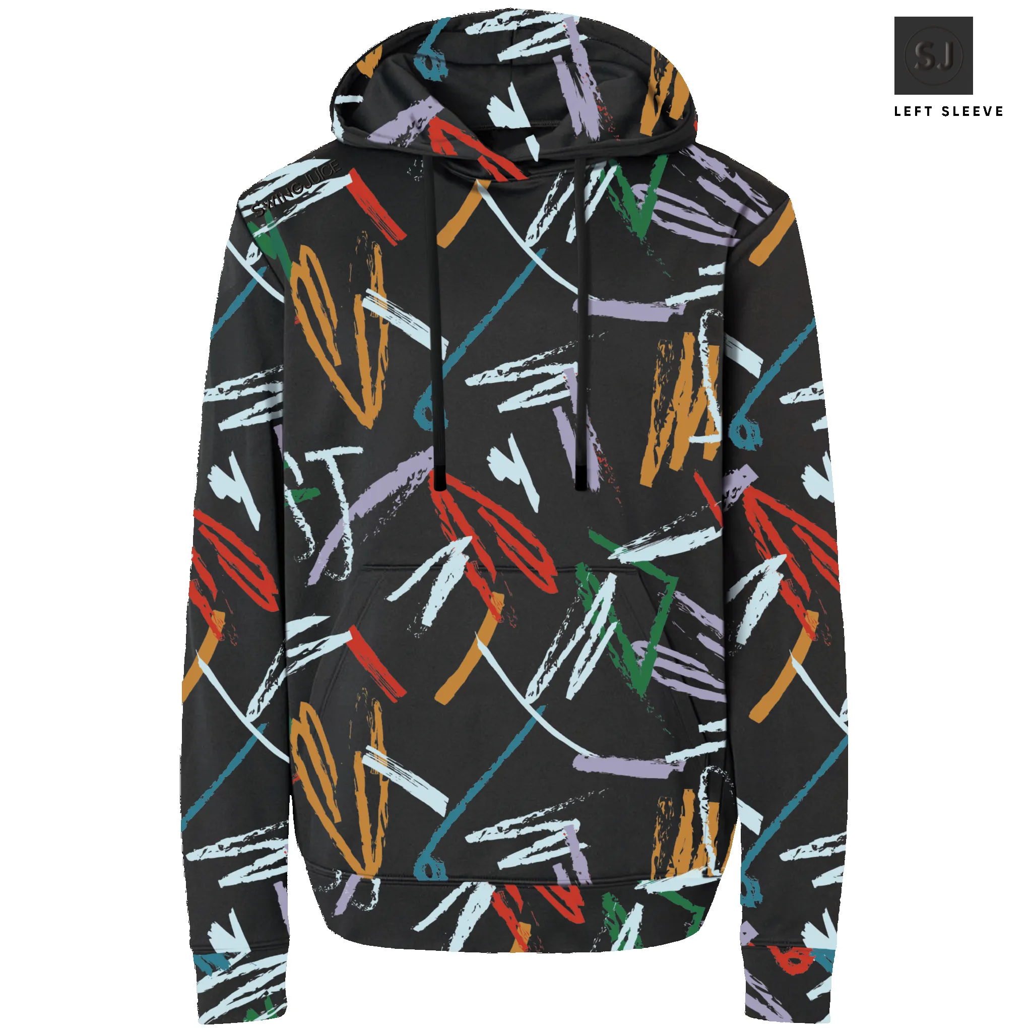 SwingJuice Golf Strokes Men's Performance Hoodie sold by Zulily product image thumbnail 2