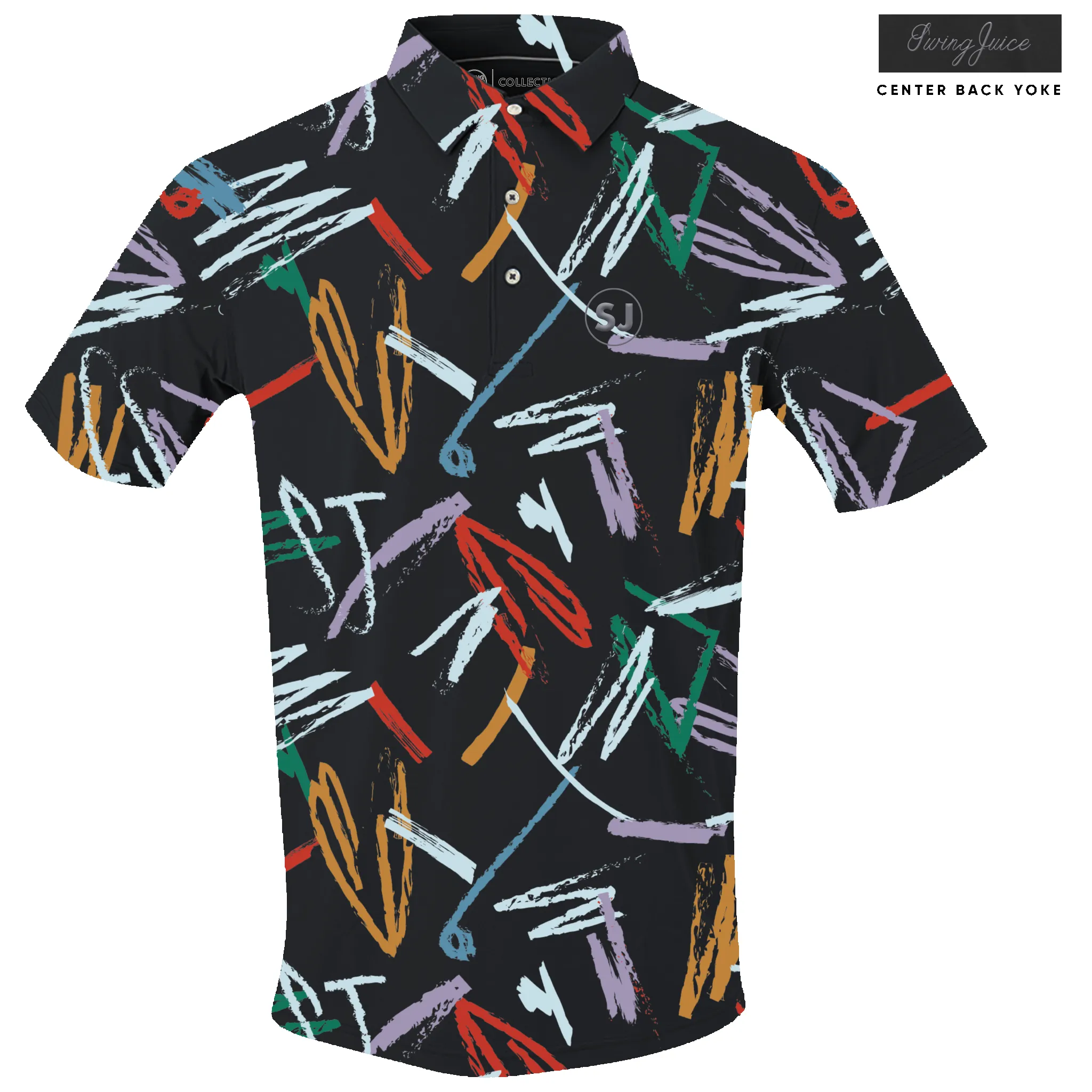 SwingJuice Golf Strokes Men's Polo sold by Zulily product image thumbnail 2