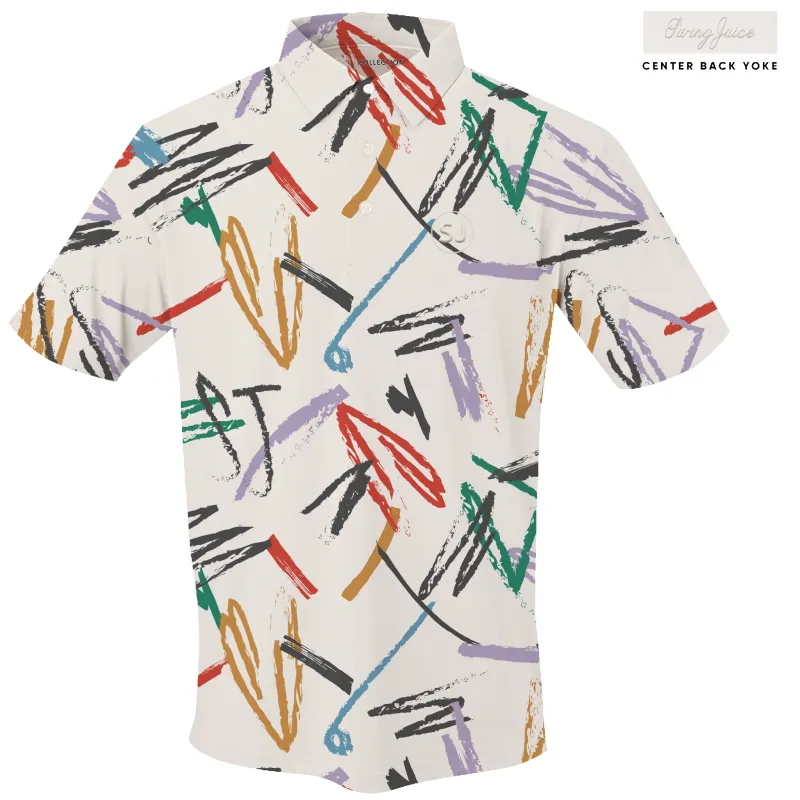 SwingJuice Golf Strokes Men's Polo sold by Zulily