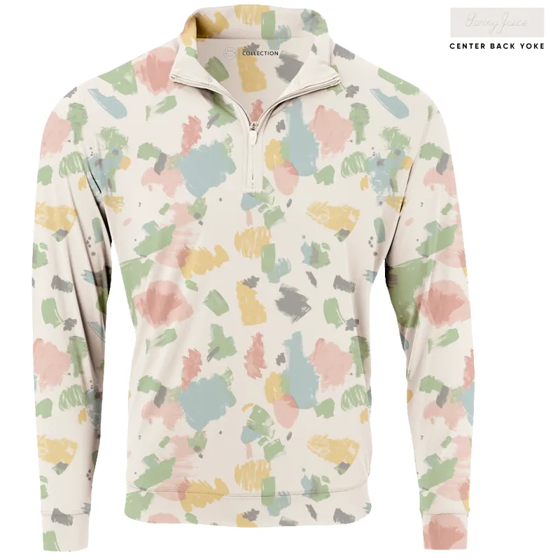 SwingJuice Golf Masterpiece Men's Quarter Zip sold by Zulily