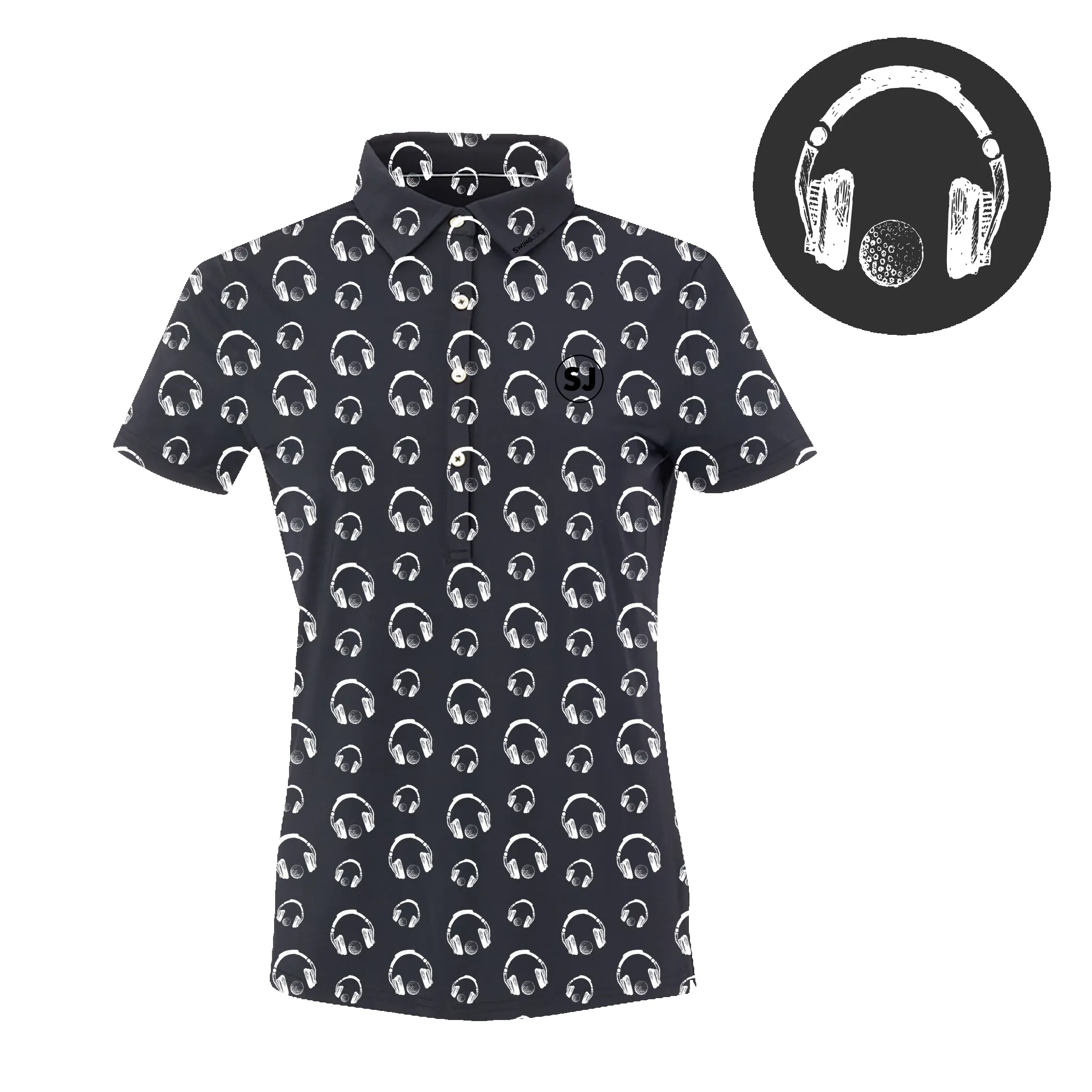 SwingJuice Golf & Hip Hop Women's Polo sold by Zulily