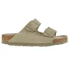 Birkenstock Arizona Soft Footbed Leather Suede Sandals sold by Zulily