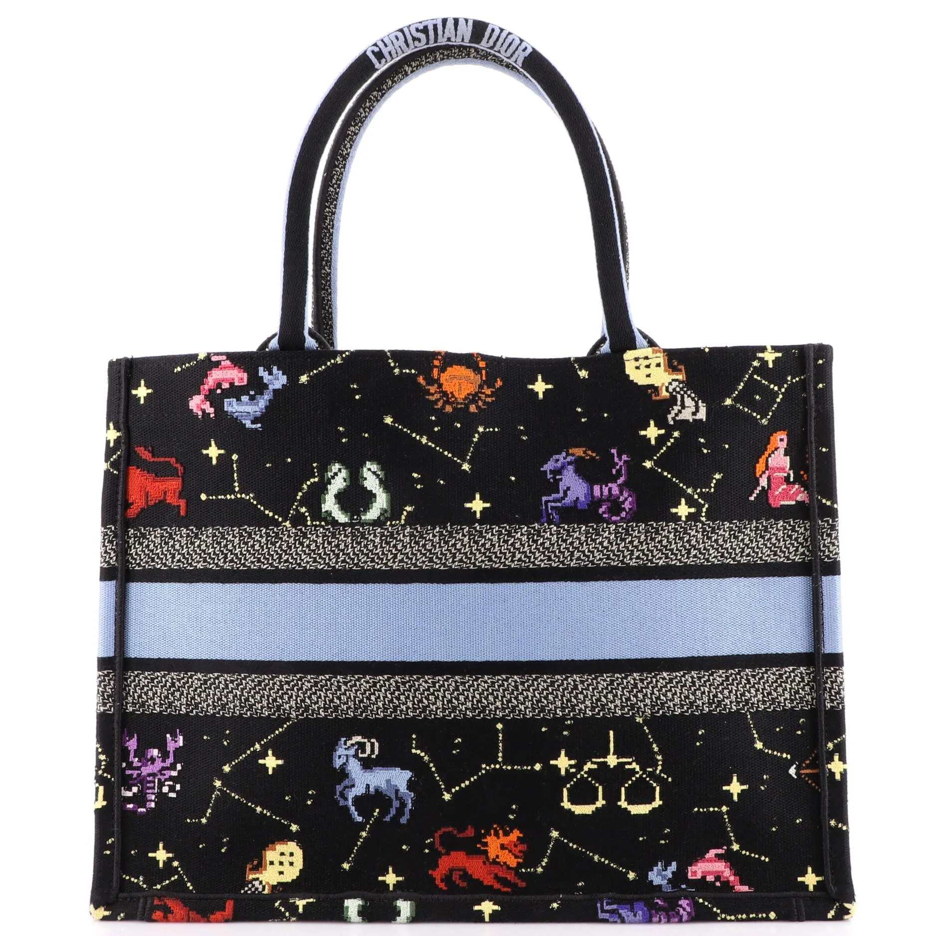 Book Tote Embroidered Canvas Medium by Rebag sold by Zulily product image thumbnail 4