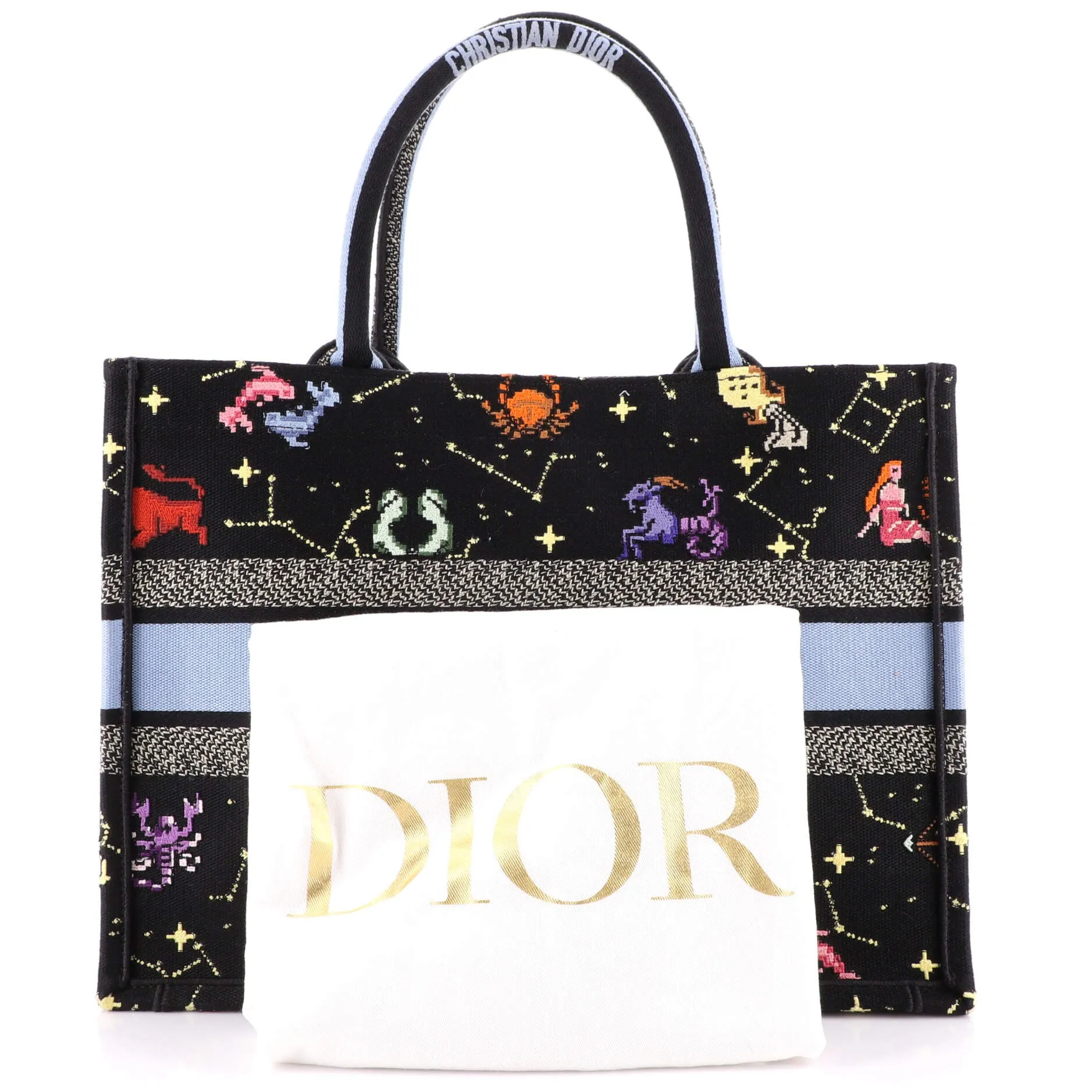 Book Tote Embroidered Canvas Medium by Rebag sold by Zulily product image thumbnail 2