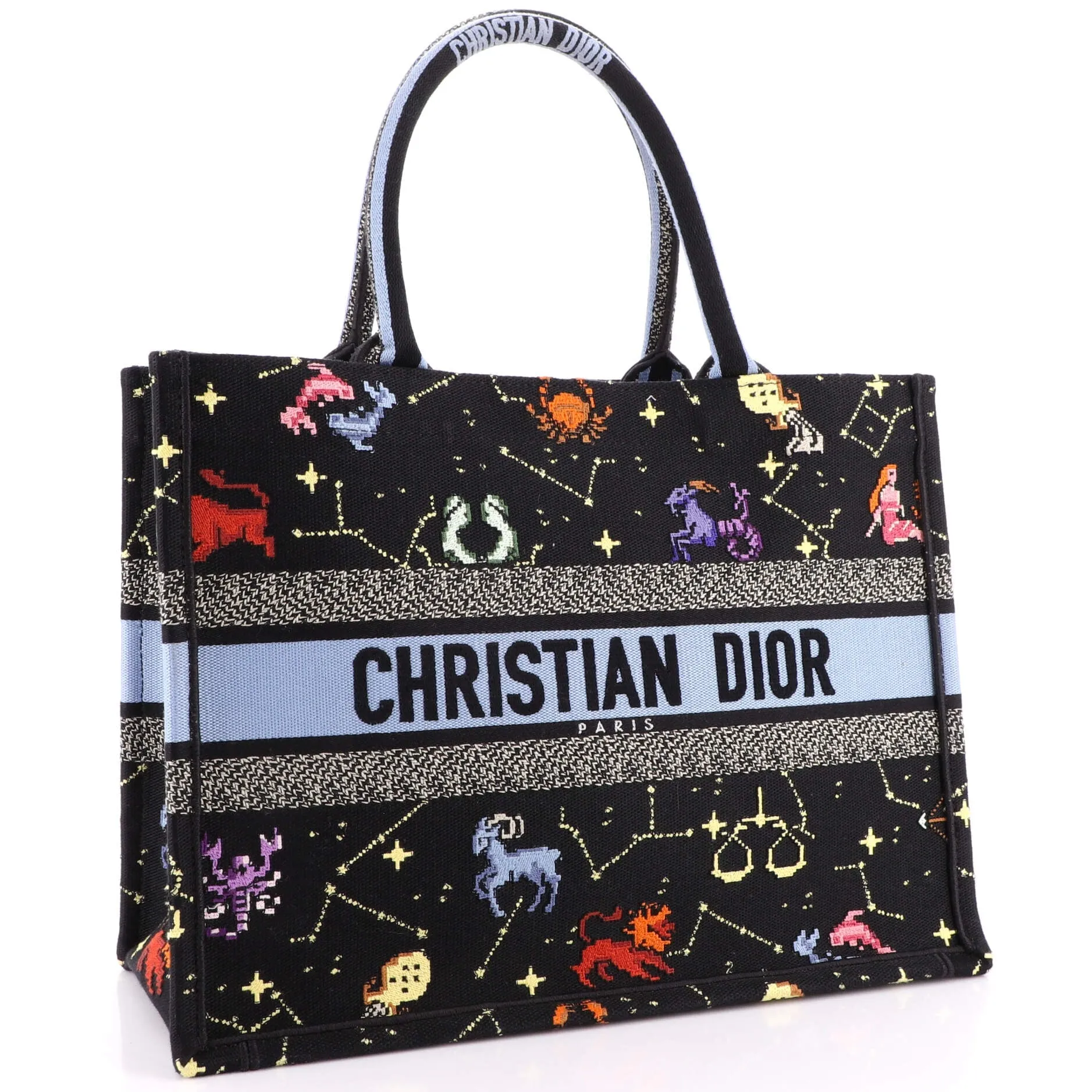 Book Tote Embroidered Canvas Medium by Rebag sold by Zulily product image thumbnail 3