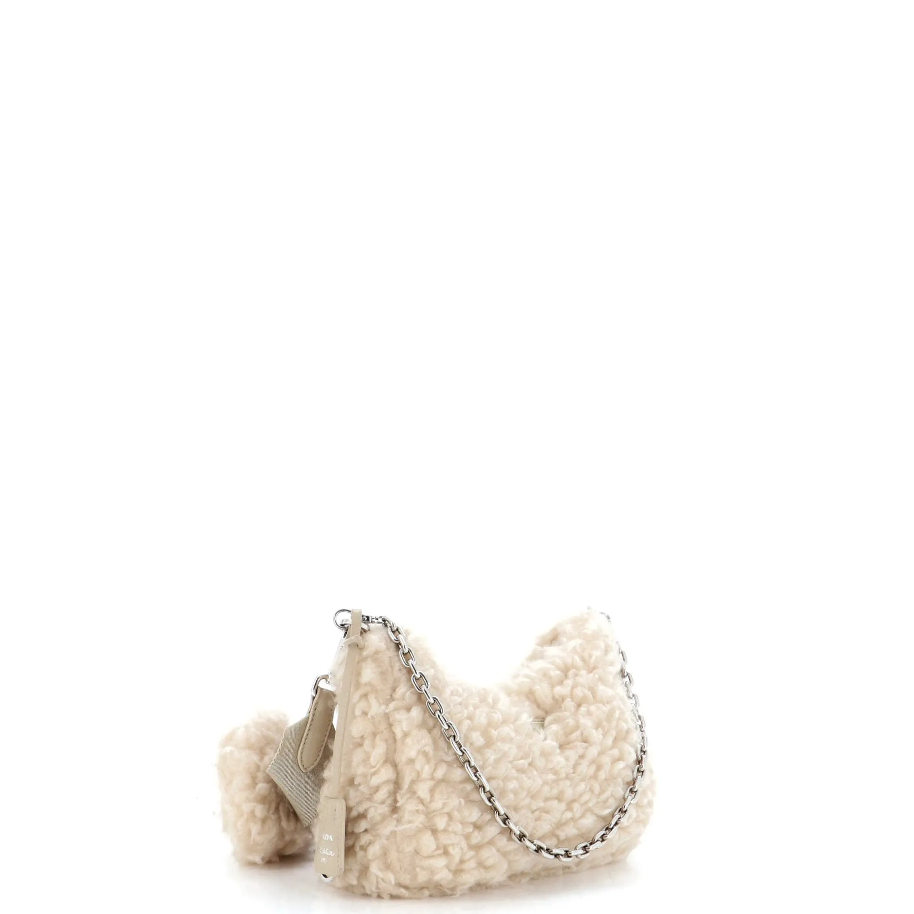 Prada Re-Edition 2005 Shoulder Bag Shearling Small sold by Zulily product image thumbnail 2