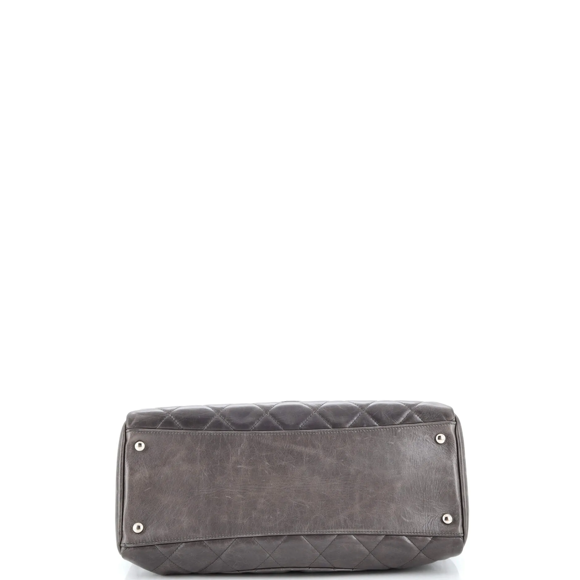 Pre-Loved Chanel CC Delivery Tote Quilted Glazed Calfskin Small sold by Zulily product image thumbnail 4