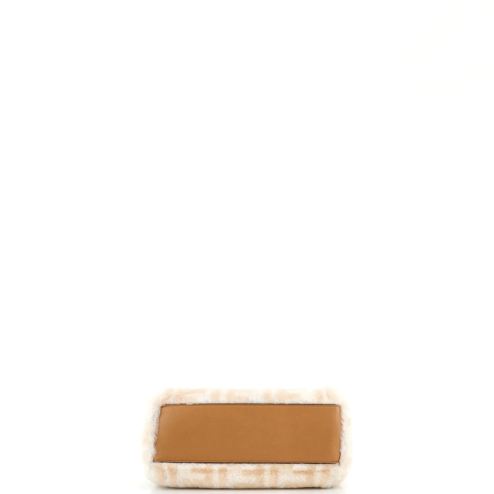 Pre-Loved Fendi Peekaboo Bag Zucca Shearling Mini sold by Zulily product image thumbnail 4