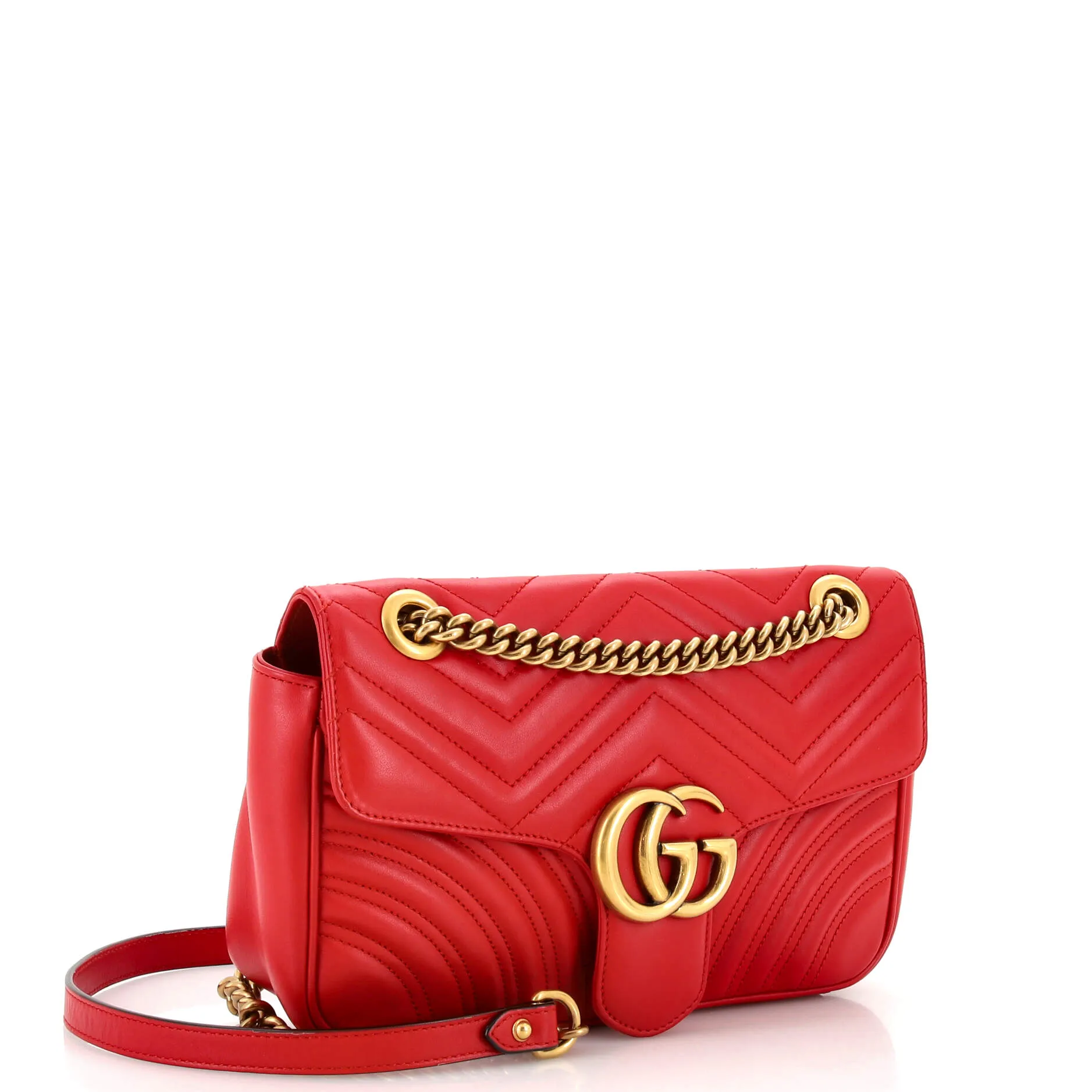 Gucci GG Marmont Flap Bag Matelasse Leather Small sold by Zulily product image thumbnail 2