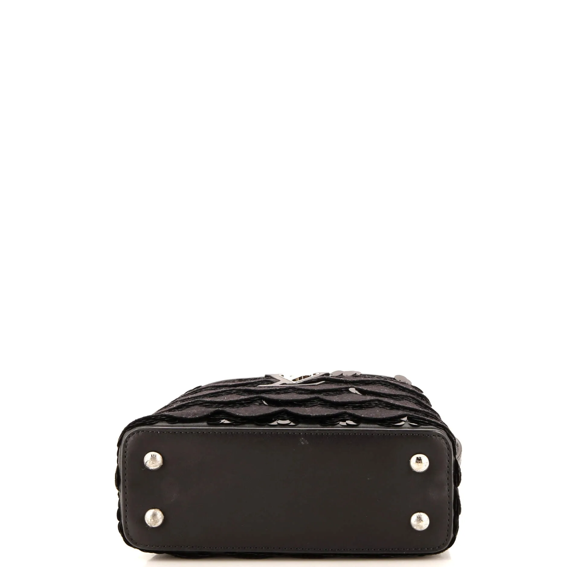 Pre-Loved Louis Vuitton Capucines Bag Sequins and Felt Mini sold by Zulily product image thumbnail 4