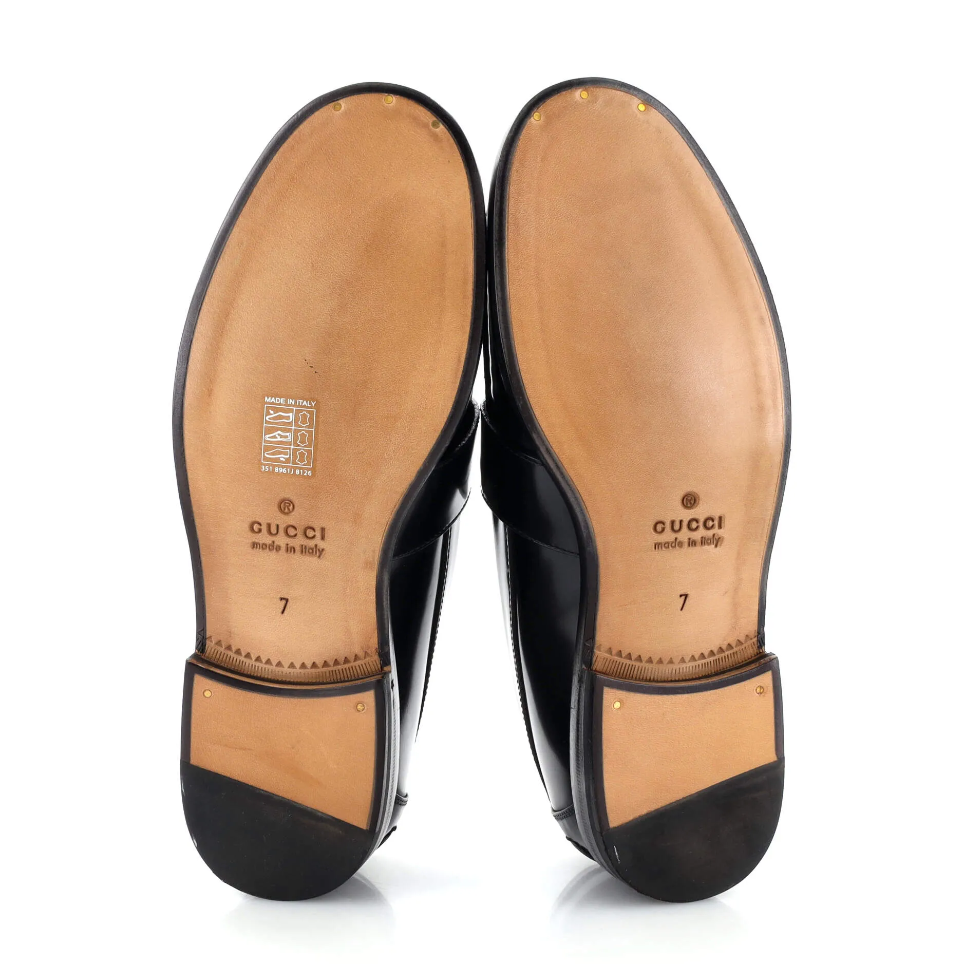 Pre-Loved Gucci Men's GG Buckle Loafers Leather sold by Zulily product image thumbnail 4