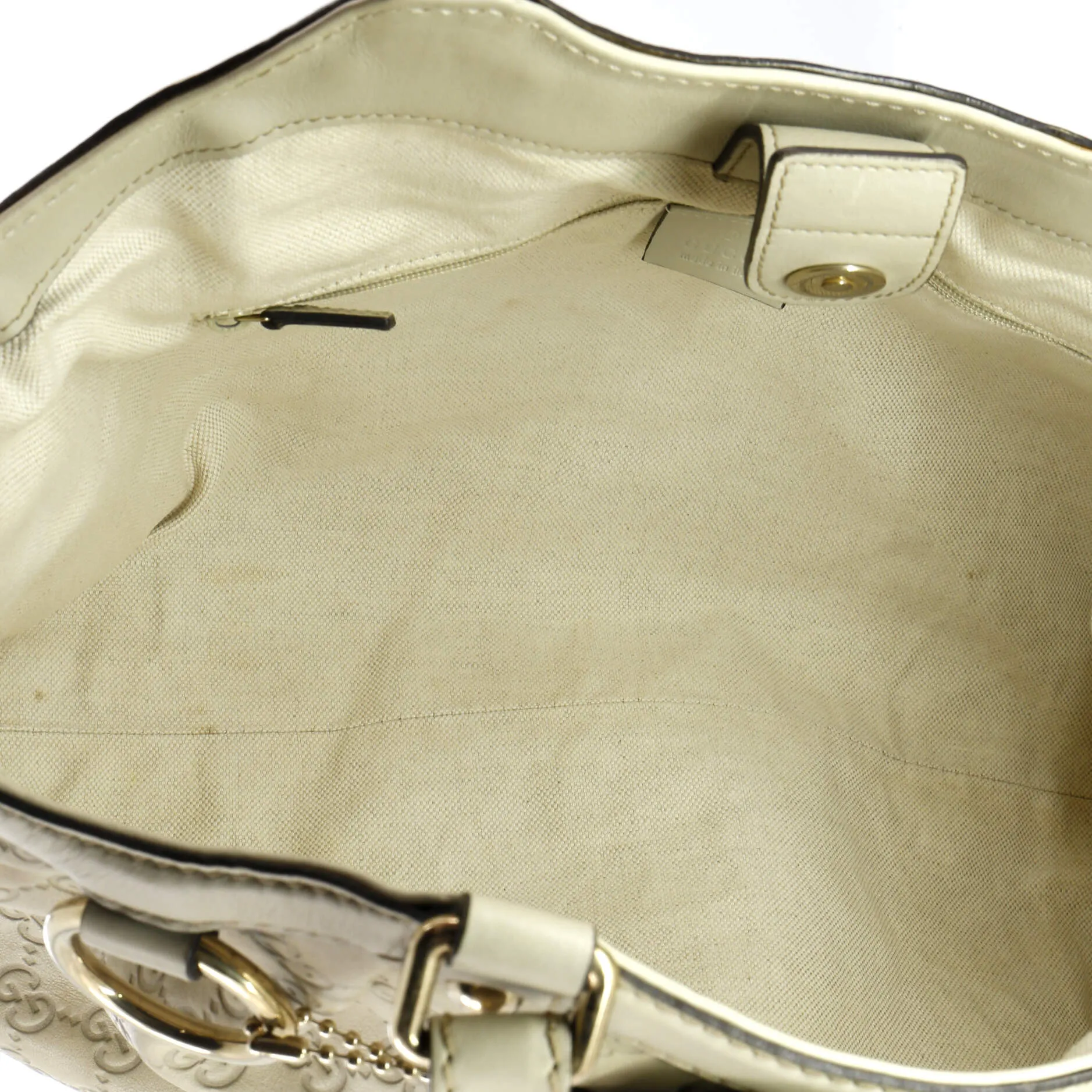 Pre-Loved Gucci Sukey Tote Guccissima Leather Medium sold by Zulily product image thumbnail 5