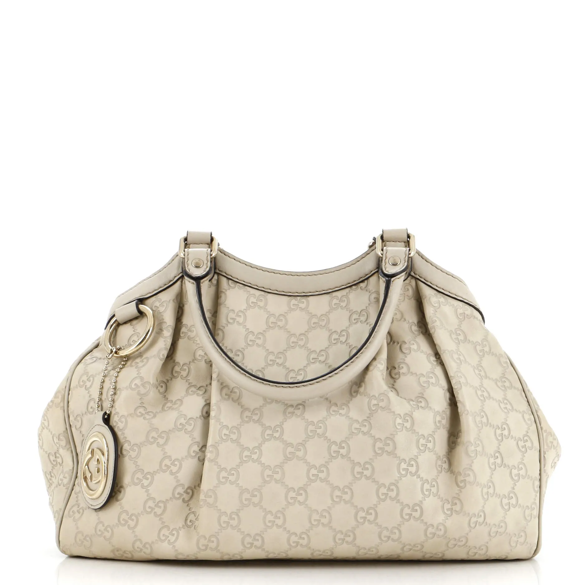 Pre-Loved Gucci Sukey Tote Guccissima Leather Medium sold by Zulily