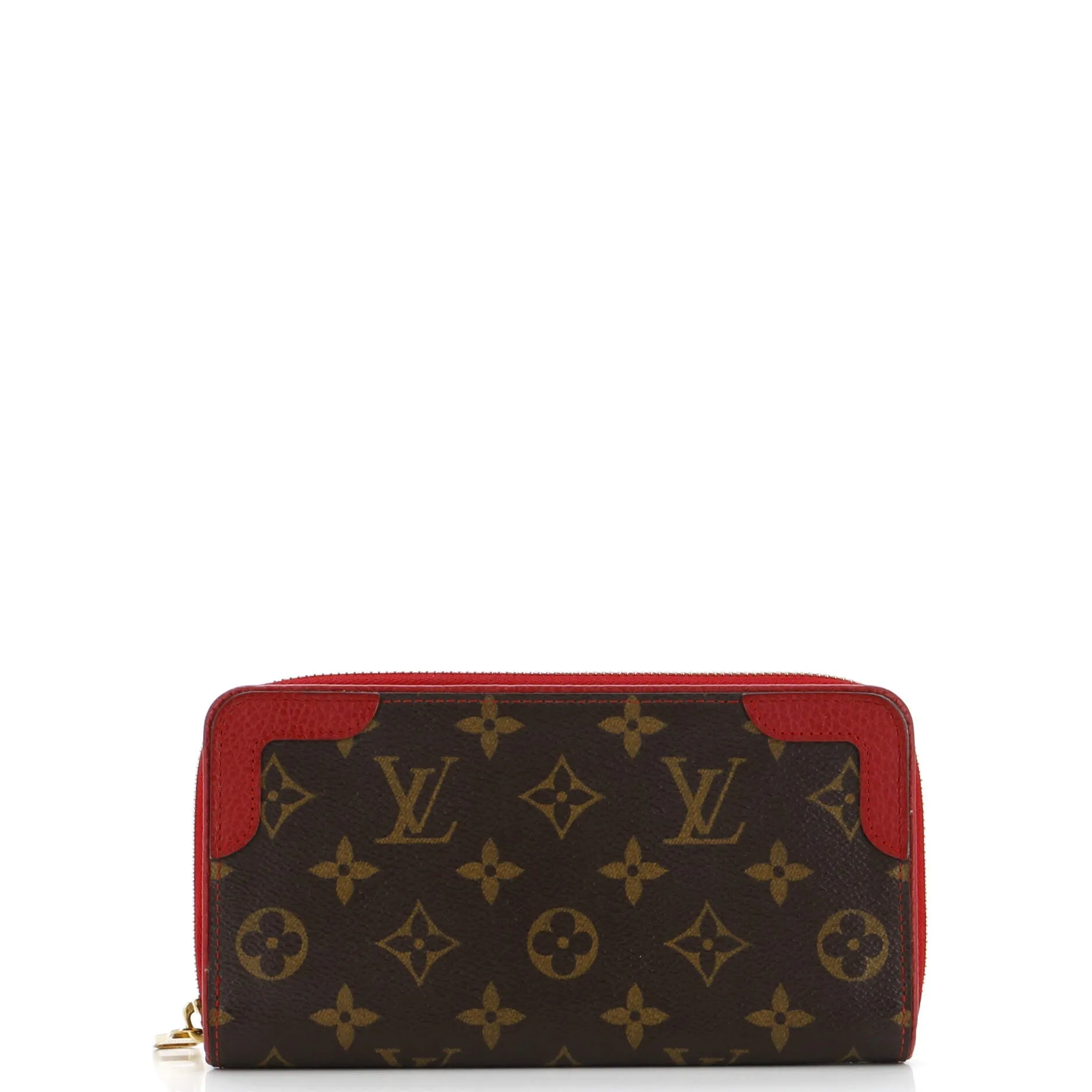 Pre-Loved Louis Vuitton Retiro Zippy Wallet Monogram Canvas sold by Zulily