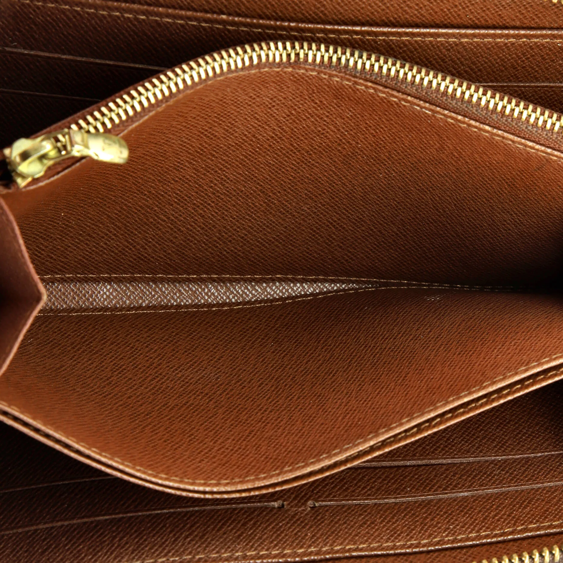 Pre-Loved Louis Vuitton Zippy Wallet Monogram Canvas sold by Zulily product image thumbnail 5