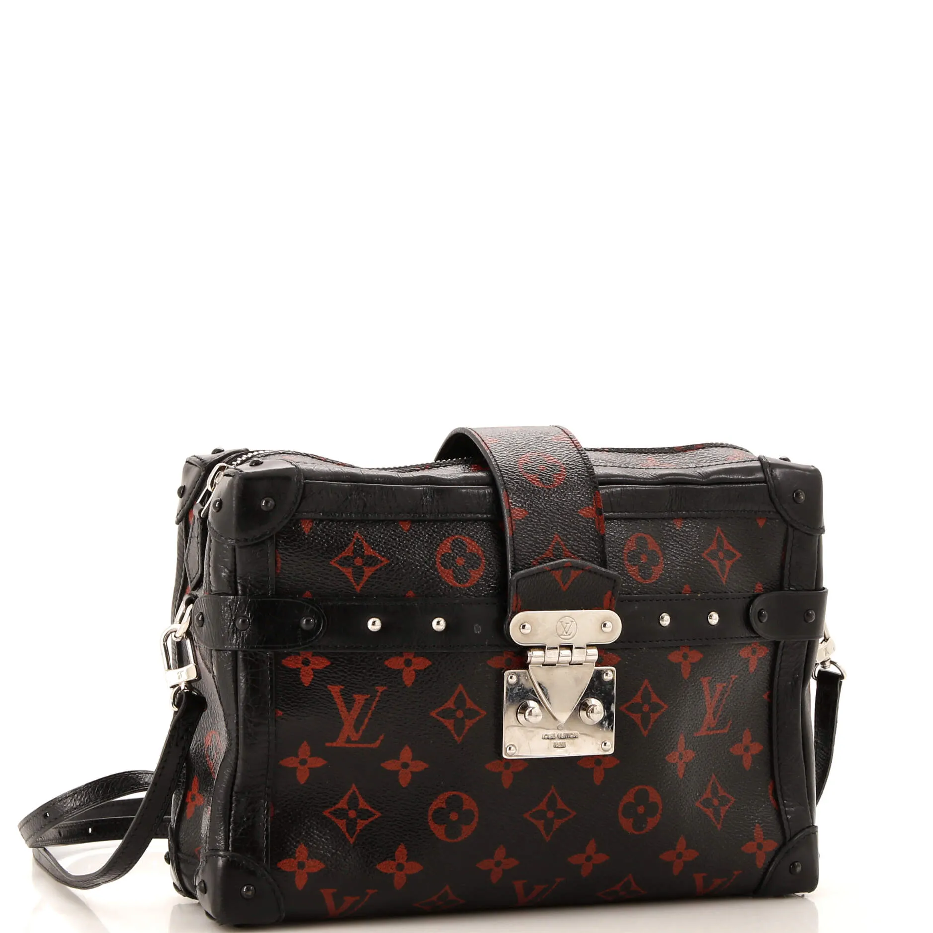 Louis Vuitton Petite Malle Soft Handbag Limited Edition Monogram Infrarouge GM sold by Zulily product image thumbnail 2